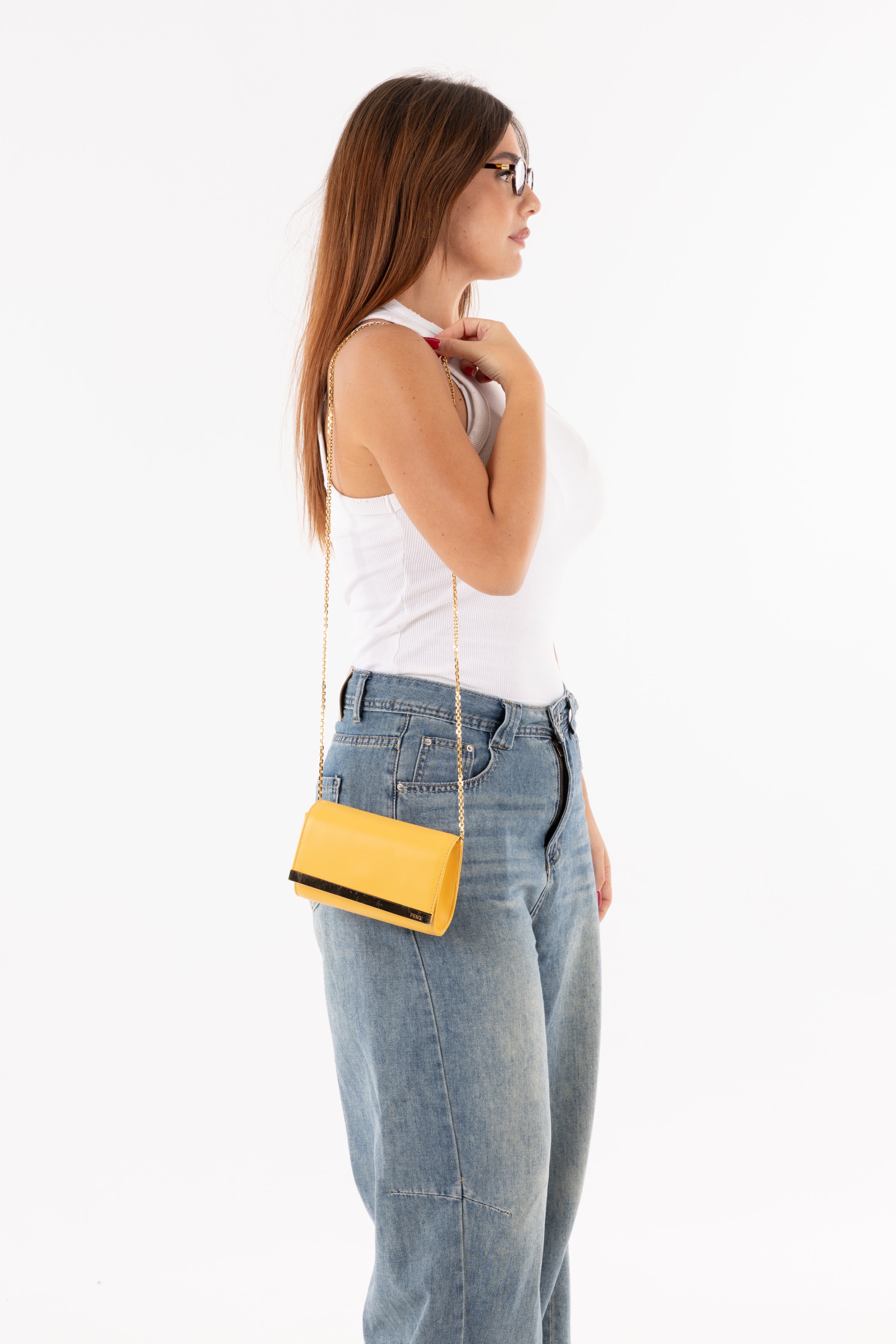 Fendi Mini Rush Clutch