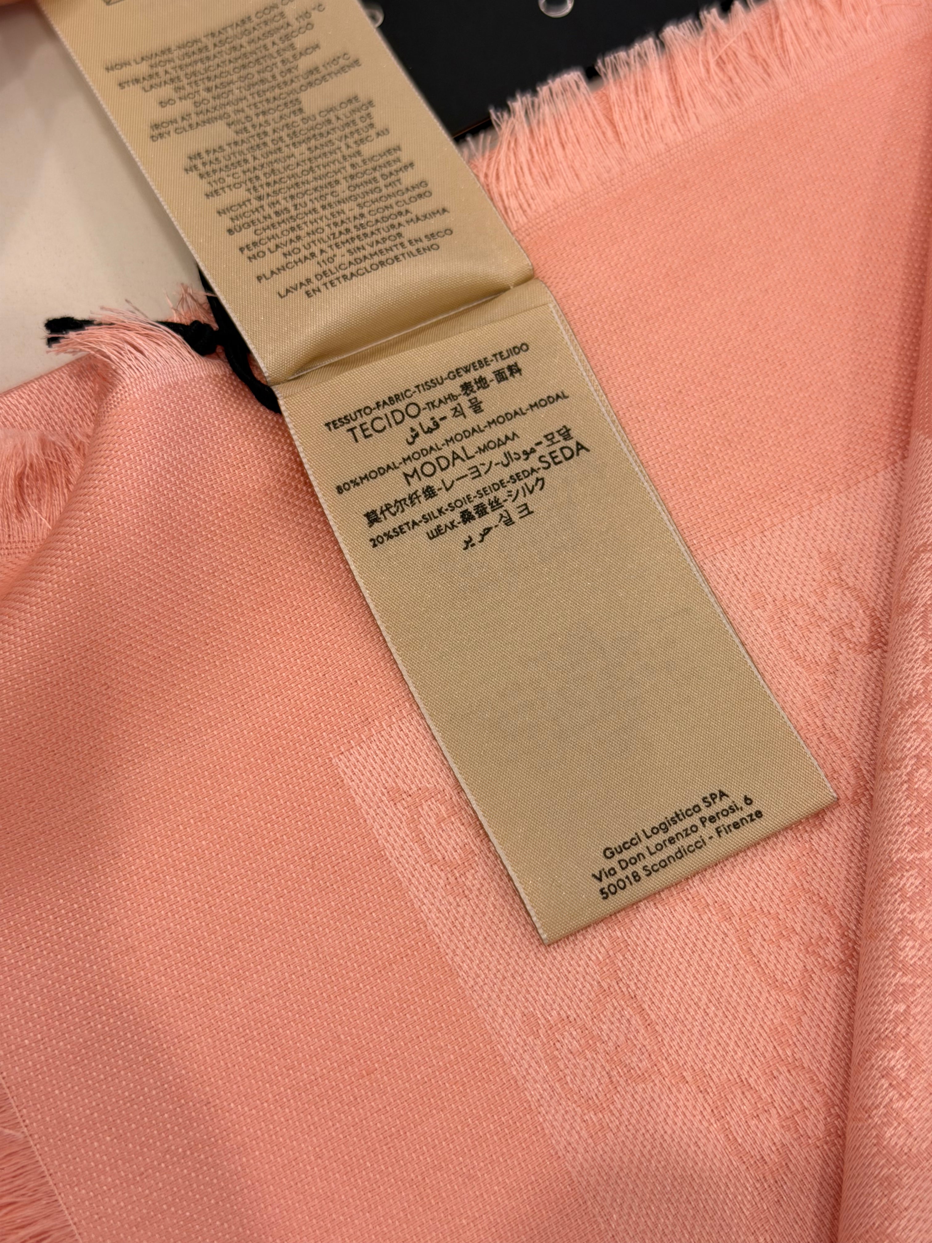 GUCCI STOLA ROSA 20