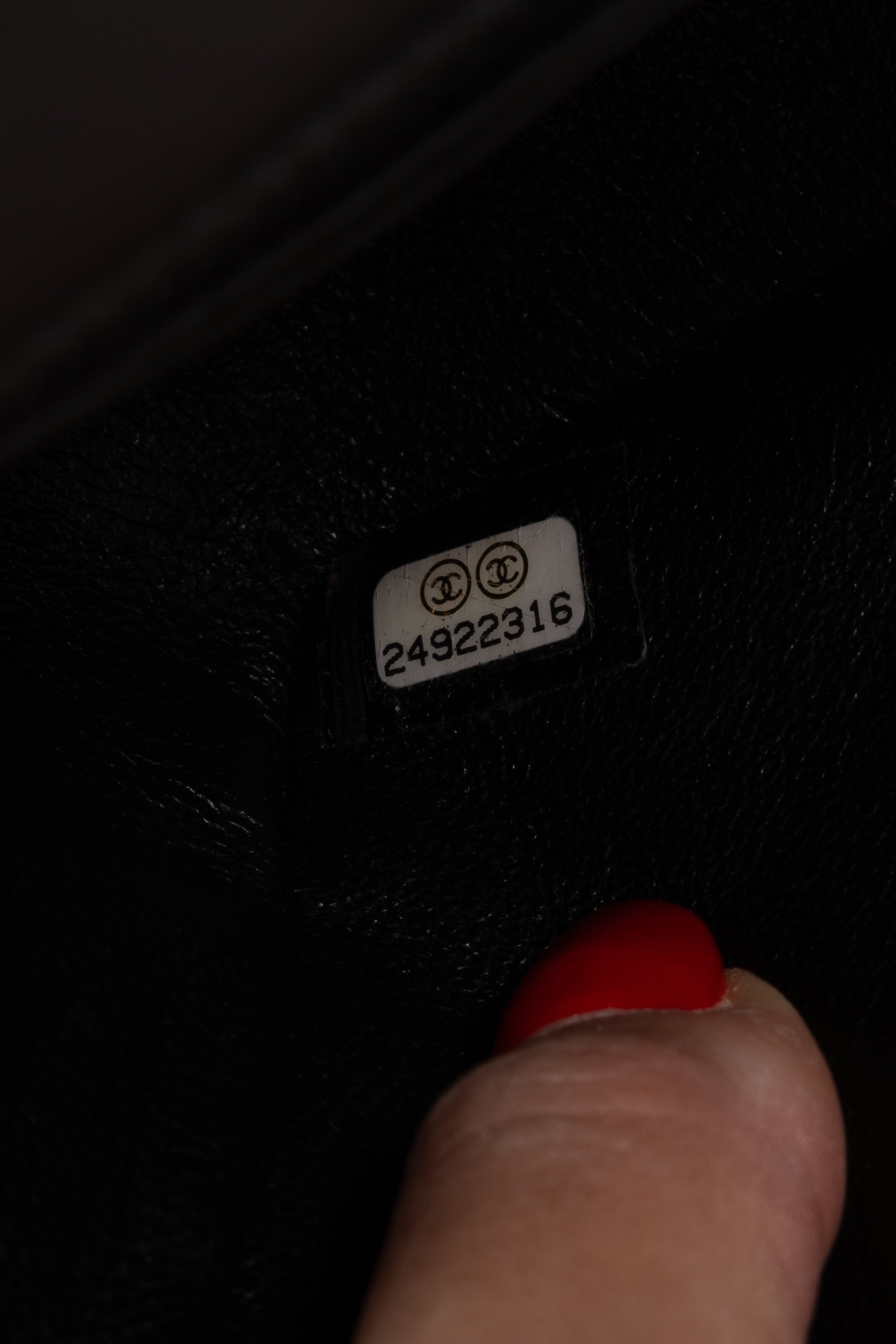 CHANEL RECTANGULAR NERA