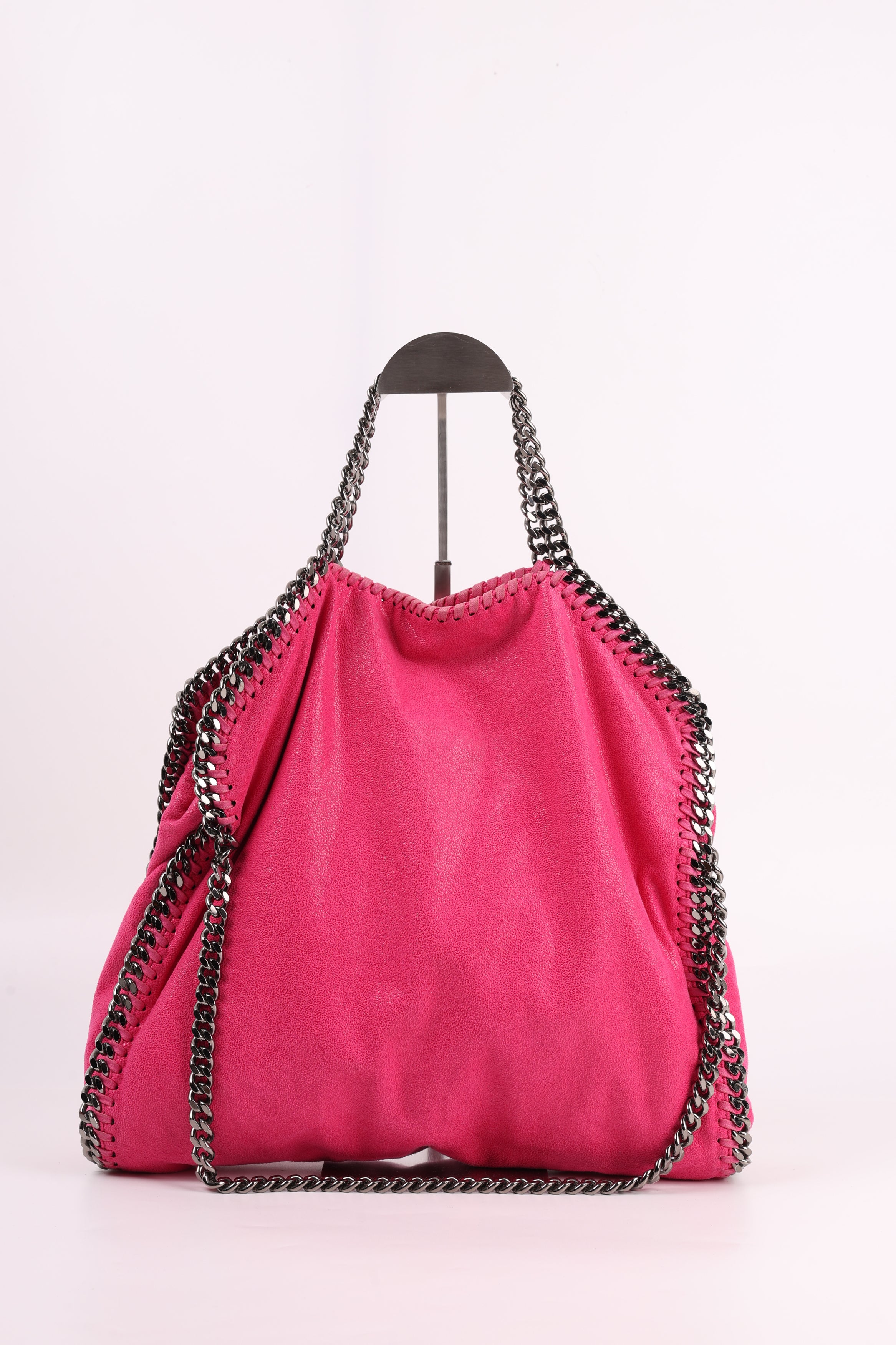 Stella Mc Cartney Tote 3 Catene Fucsia