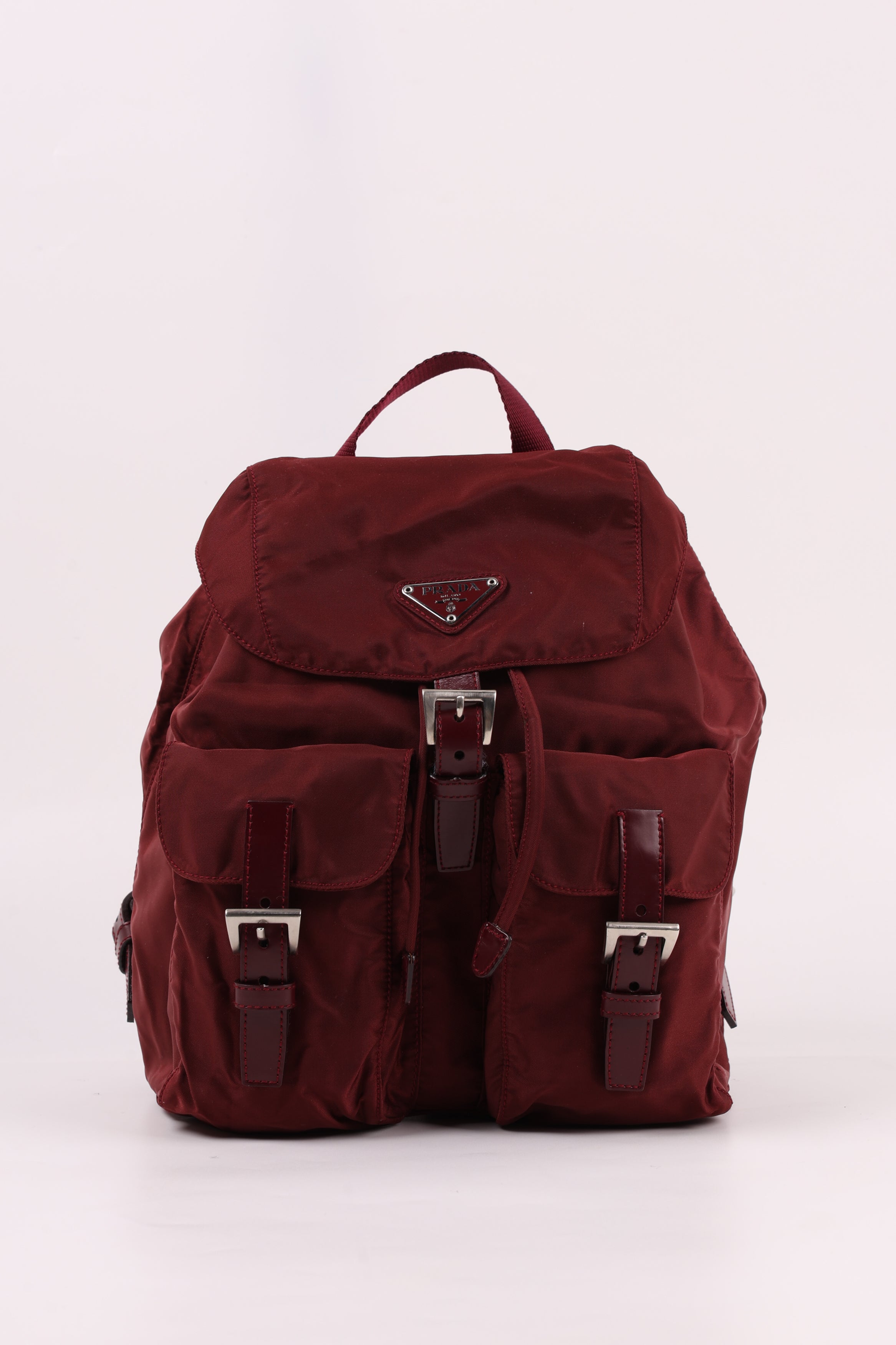 Zaino Prada Bordeaux