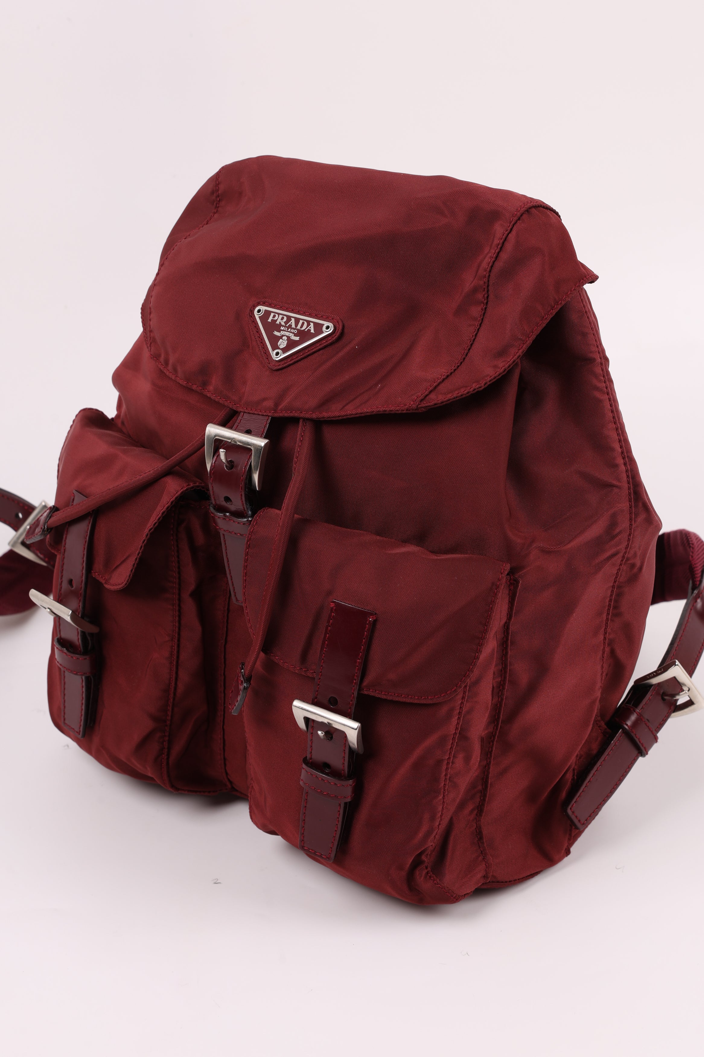 Zaino Prada Bordeaux