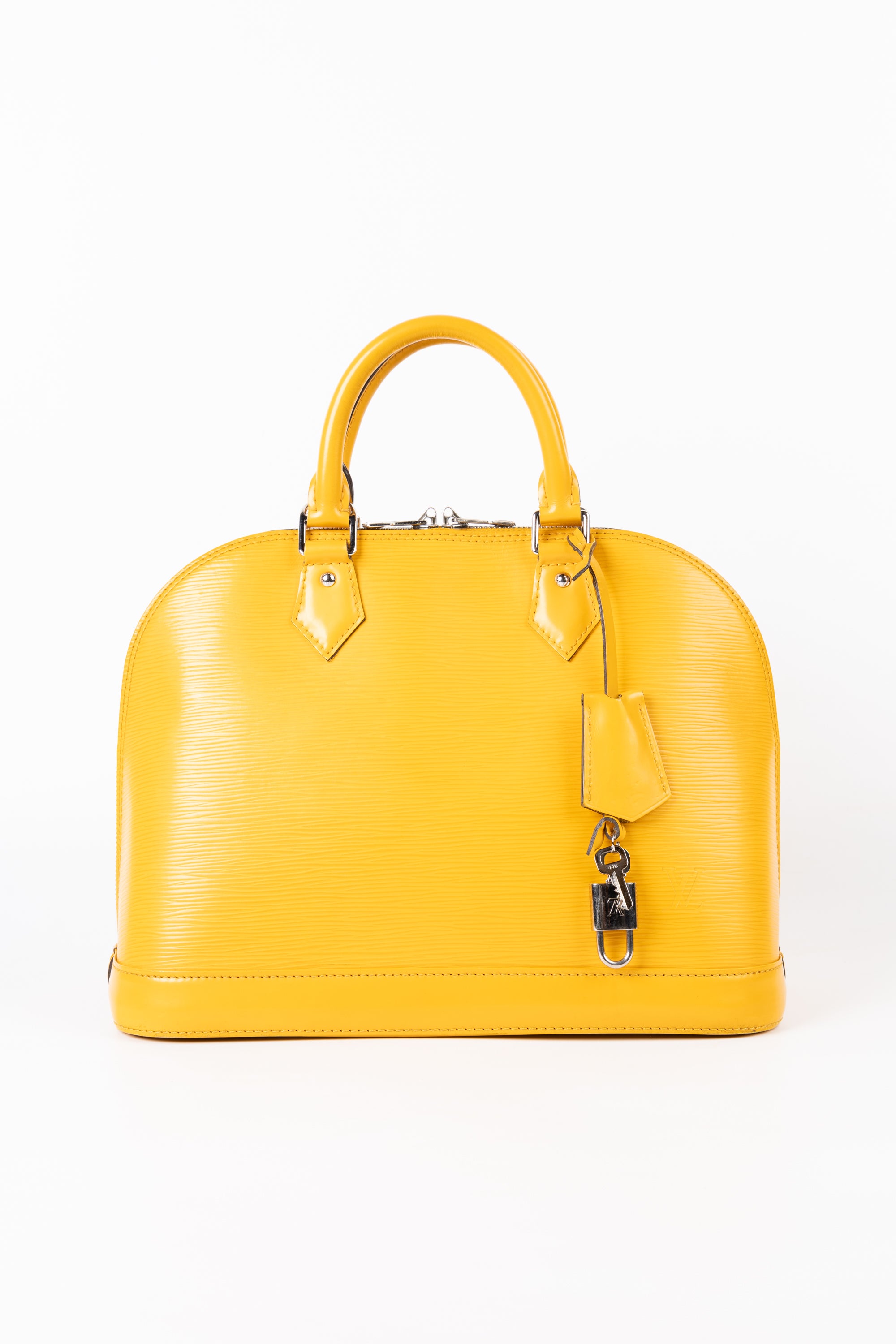 Louis Vuitton Alma PM In pelle Epi Giallo