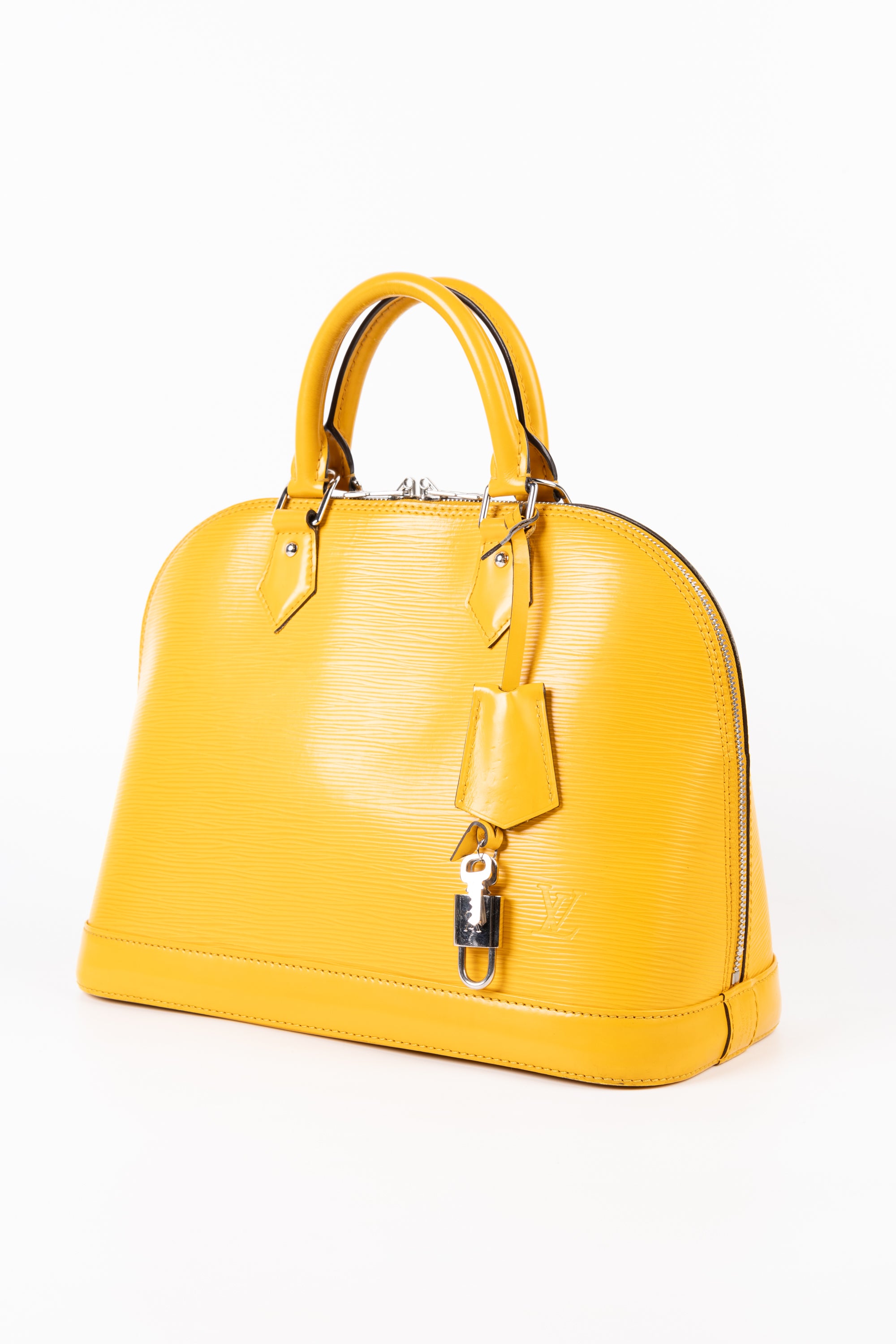 Louis Vuitton Alma PM In pelle Epi Giallo