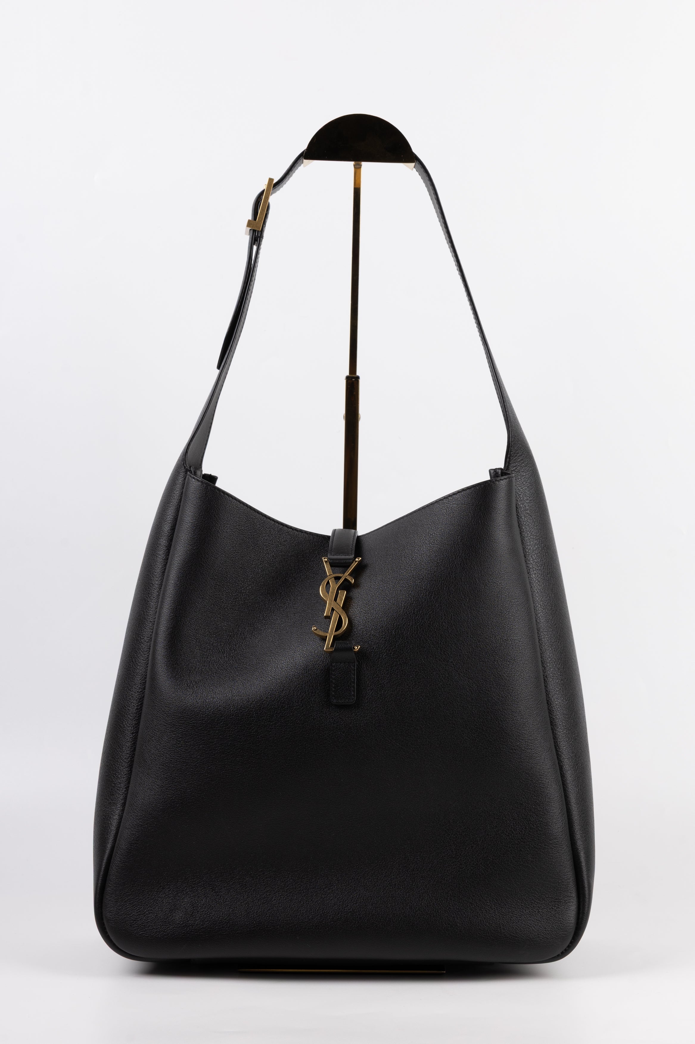 Saint Laurent Le 5 à 7 Large Morbida Pelle Martellata