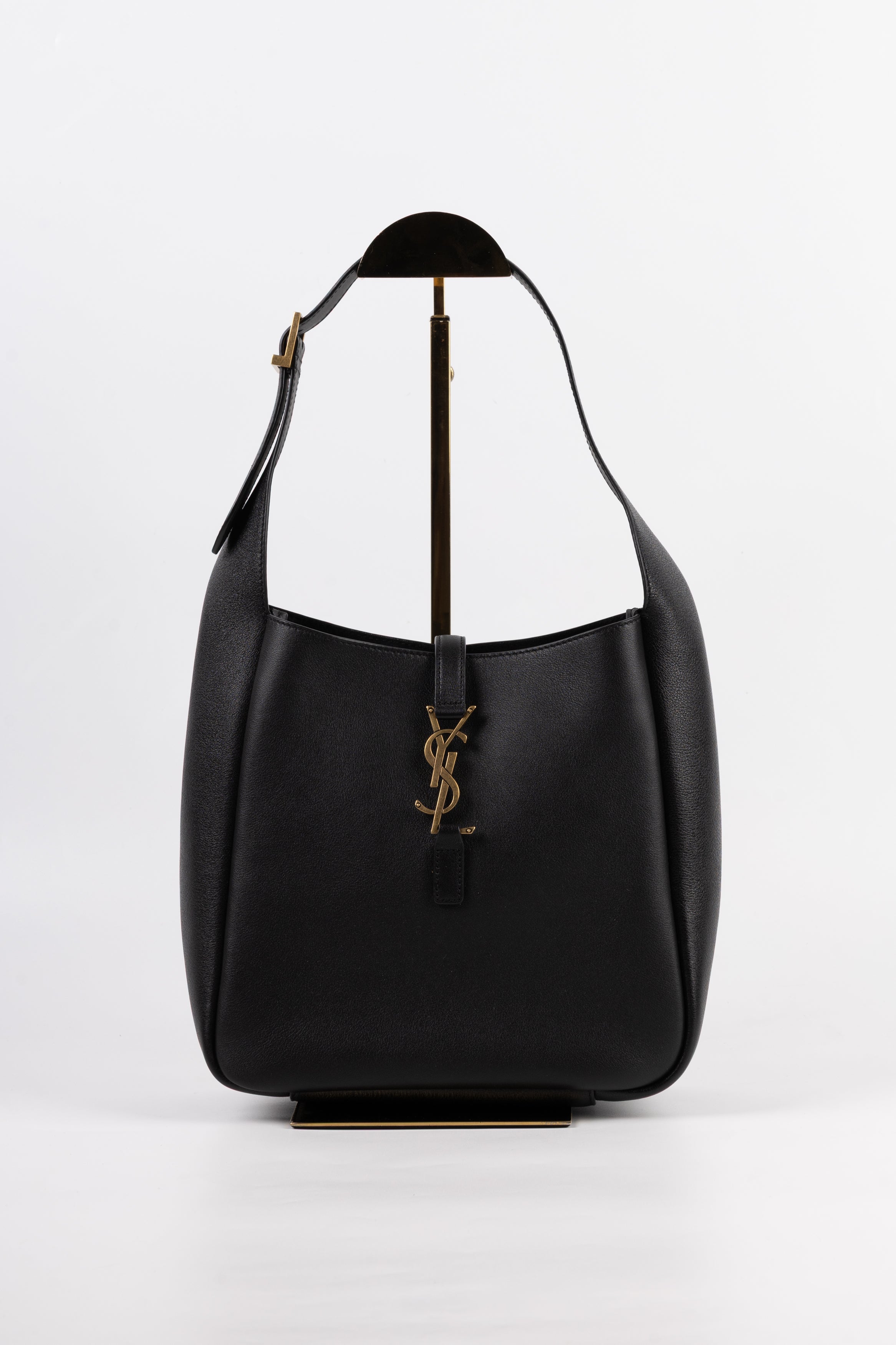 Saint Laurent Small Morbida le 5 à 7 Pelle Martellata