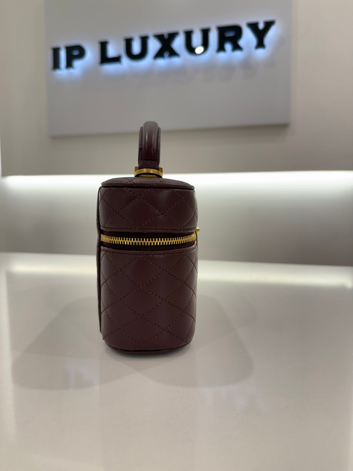 SAINT LAURENT VANITY GABY BORDEAUX MEDIO