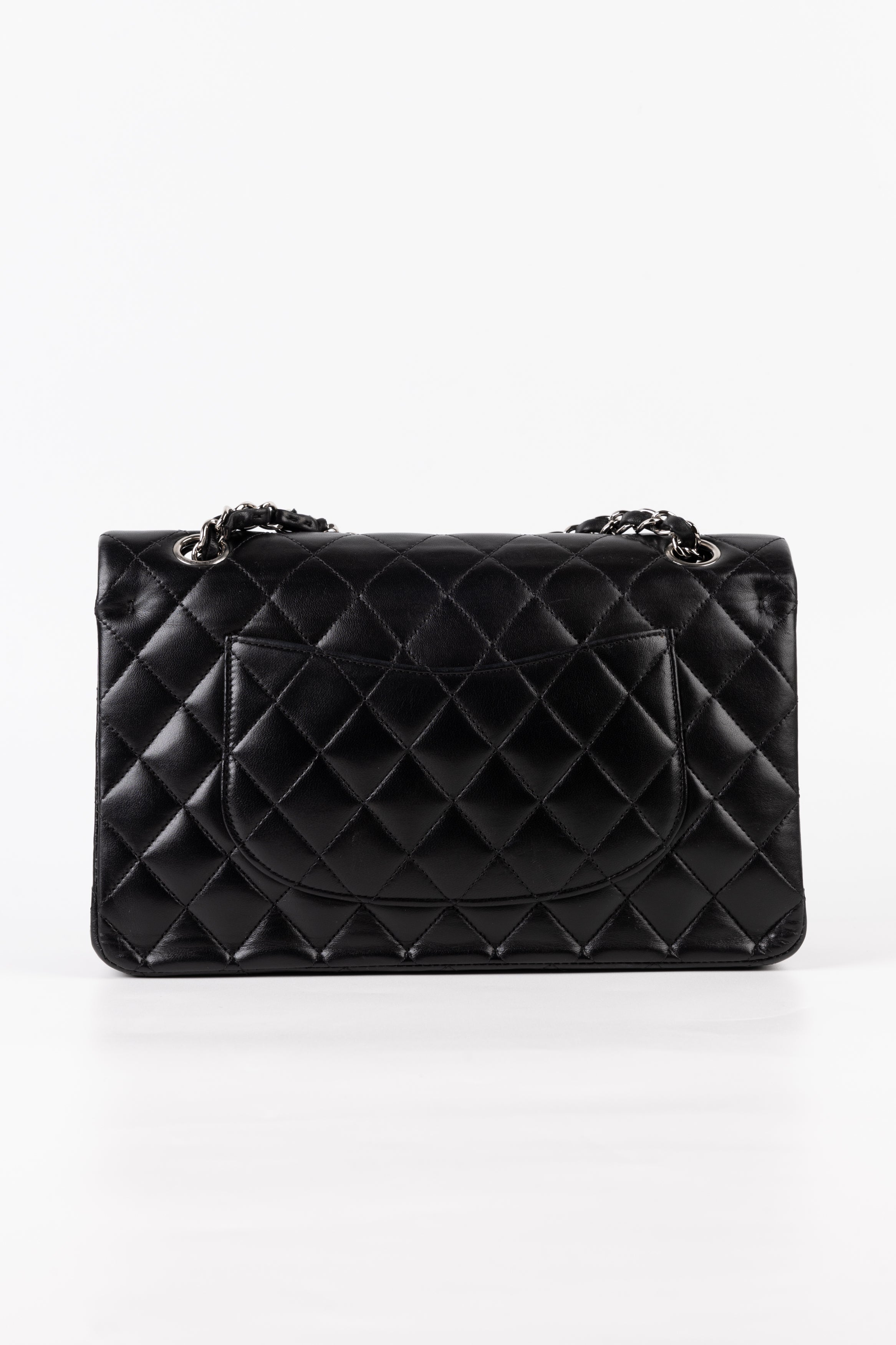 Chanel Classica Timeless Double Flap Nero/Argento