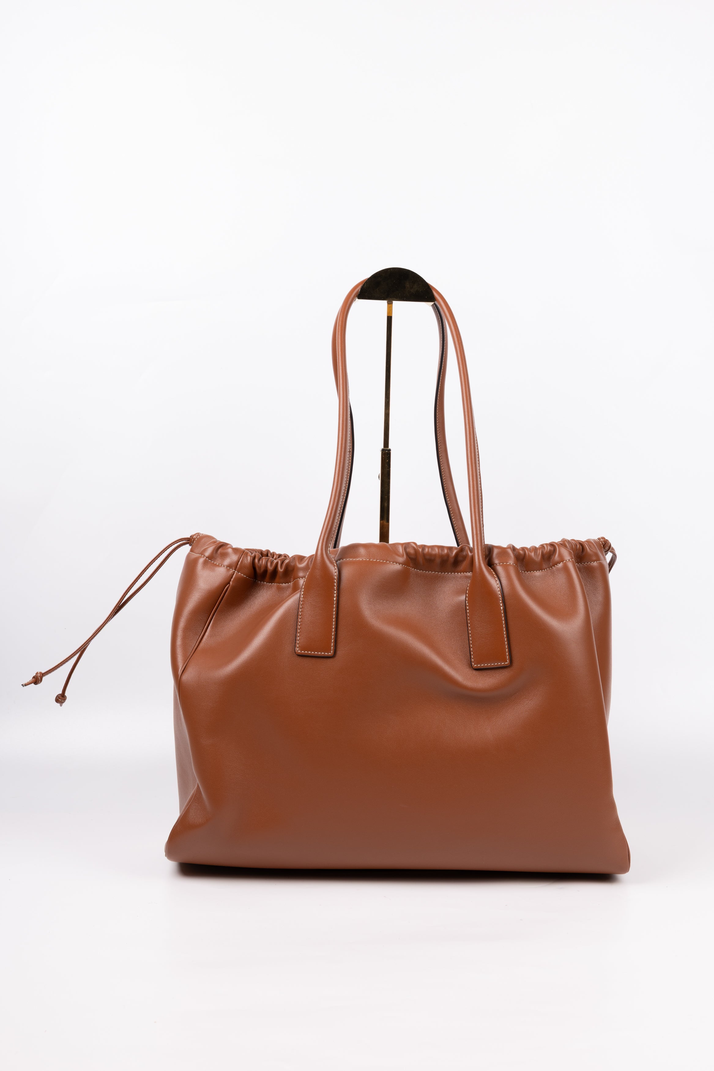 Celine Borsa Cabas Cuir Triomphe Cuoio