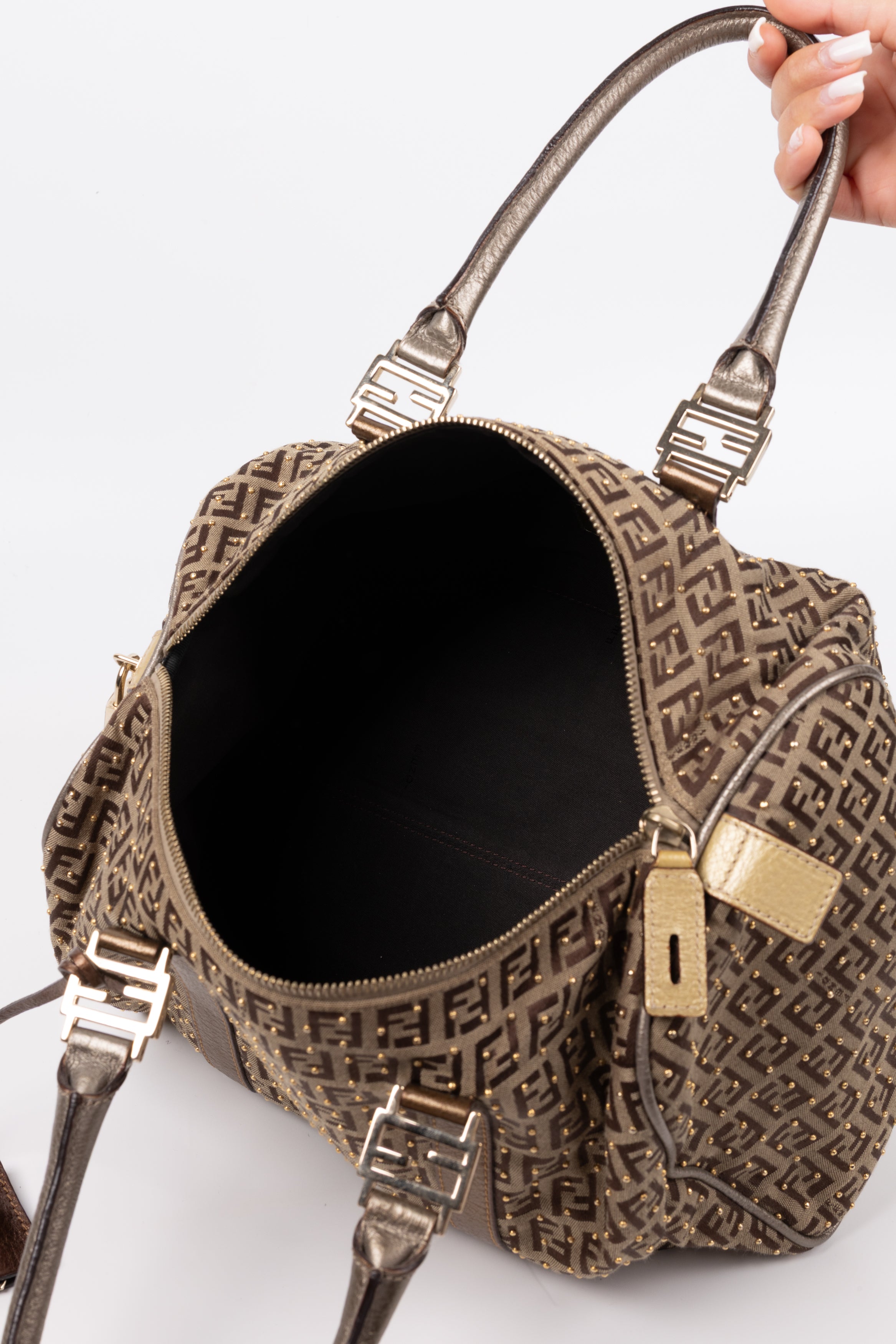 Fendi Bauletto FF Zucchino