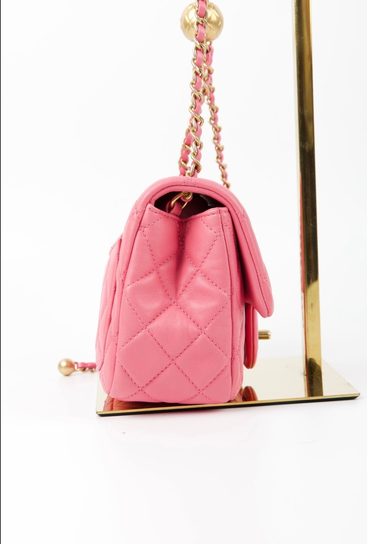 CHANEL MINI SQUARE ROSA