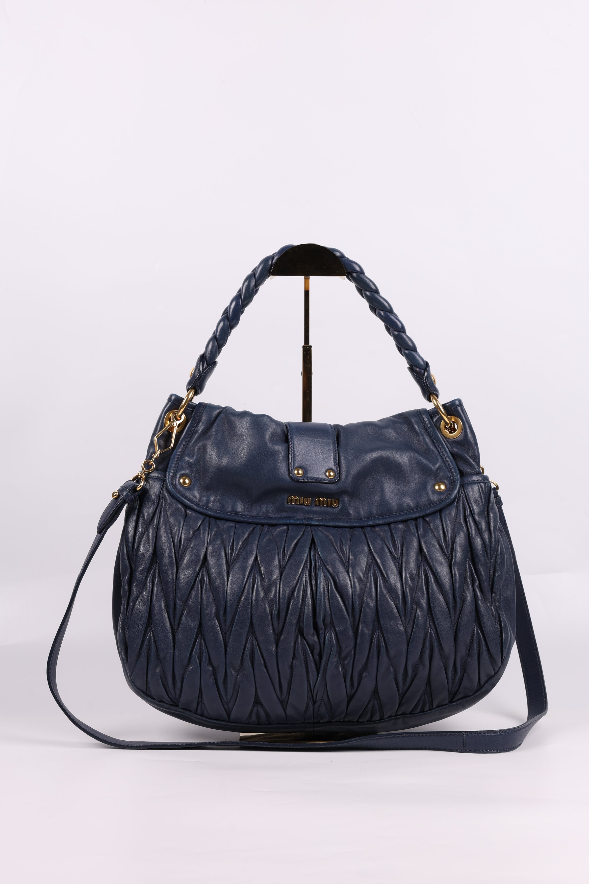 Miu Miu Coffer Blue