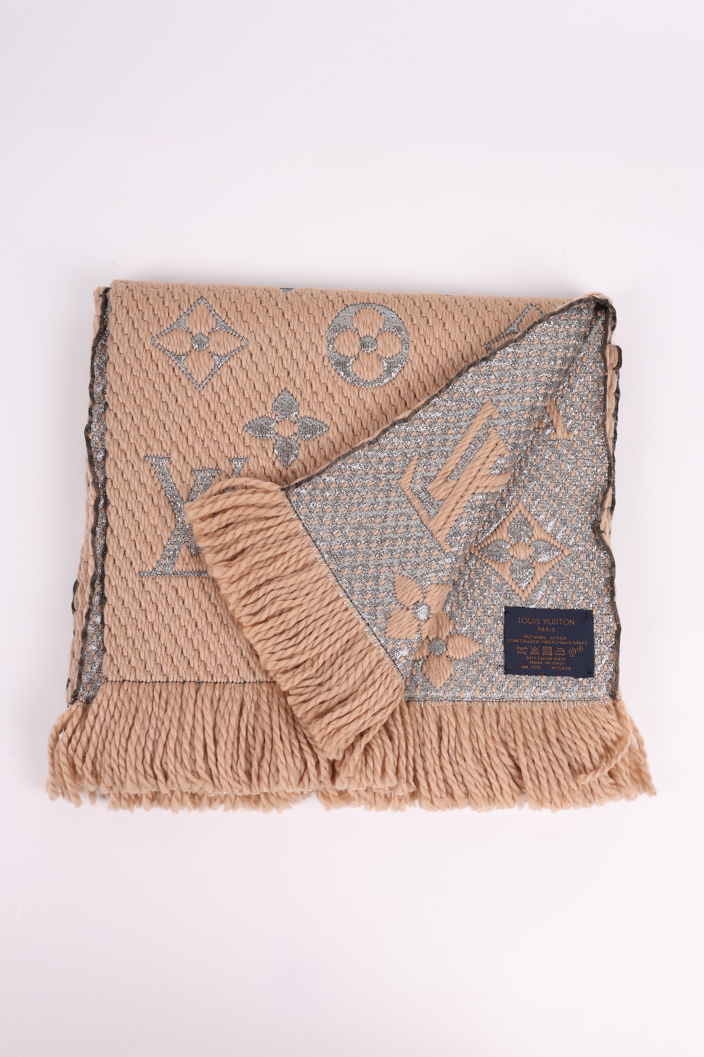 Louis Vuitton Sciarpa Monogram Beije