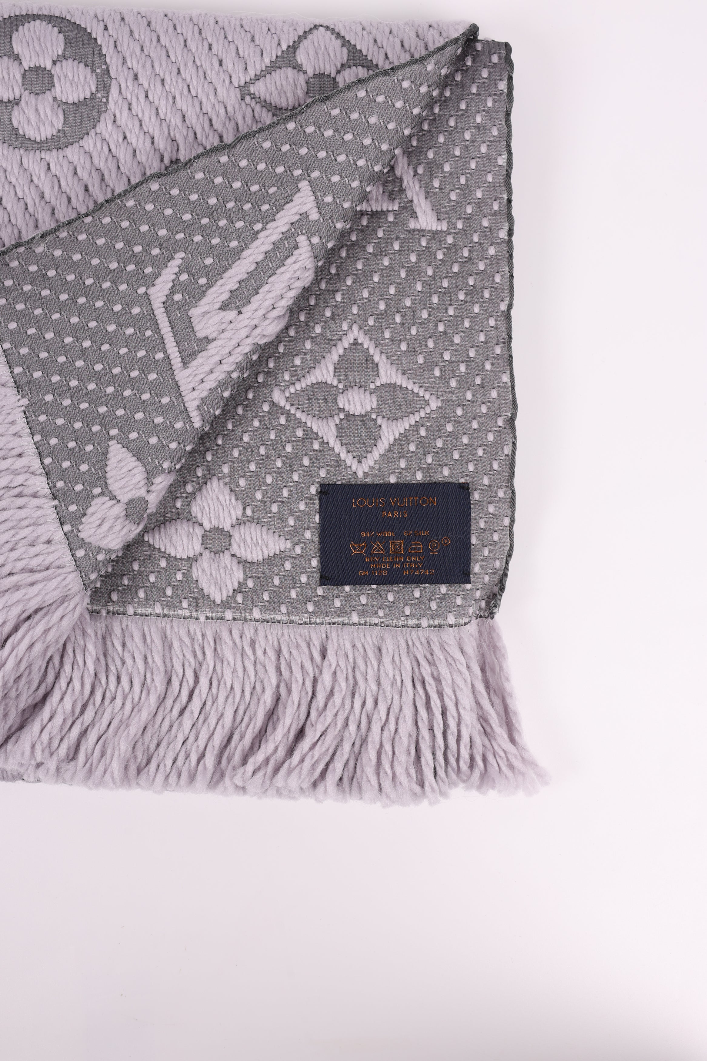 Louis Vuitton Sciarpa Monogram Grigia