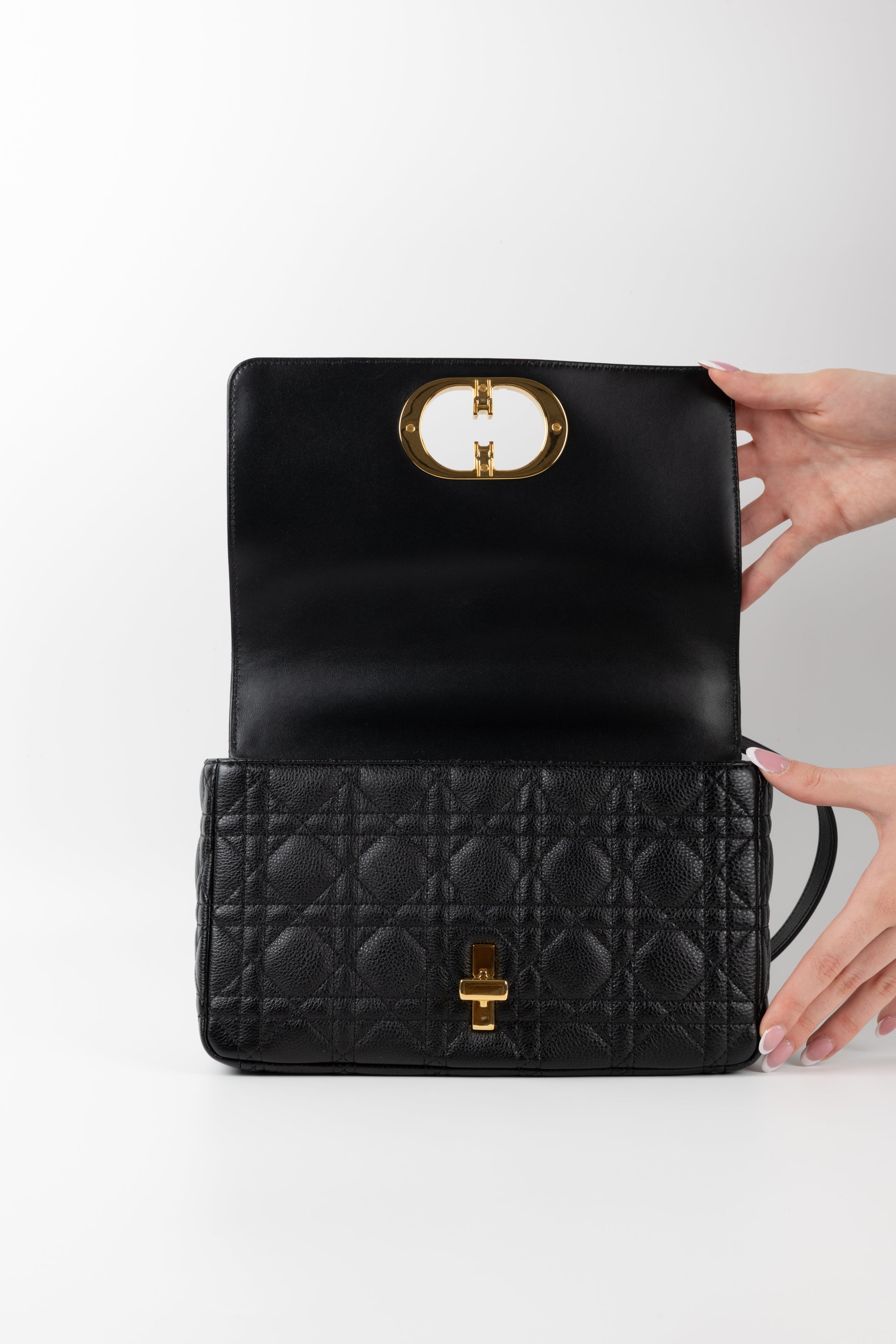 DIOR CARO NERA/ORO CAVIAR