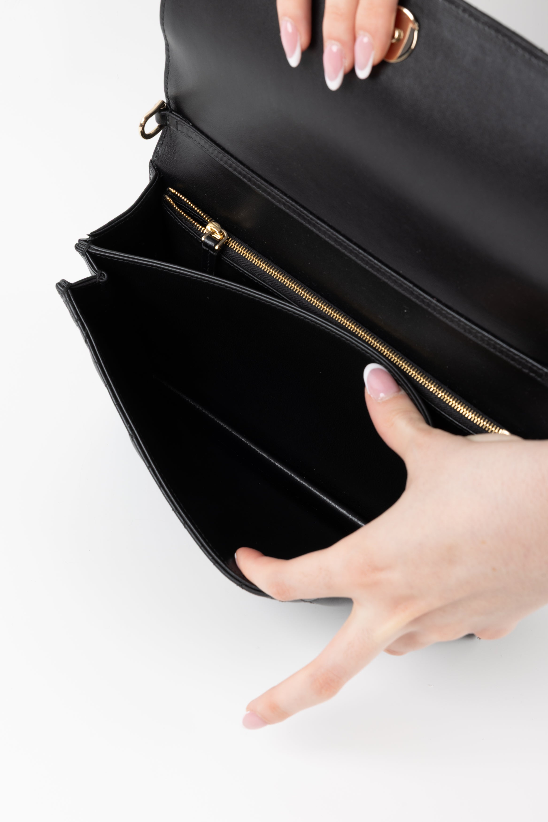 DIOR TOP HANDLE NERA