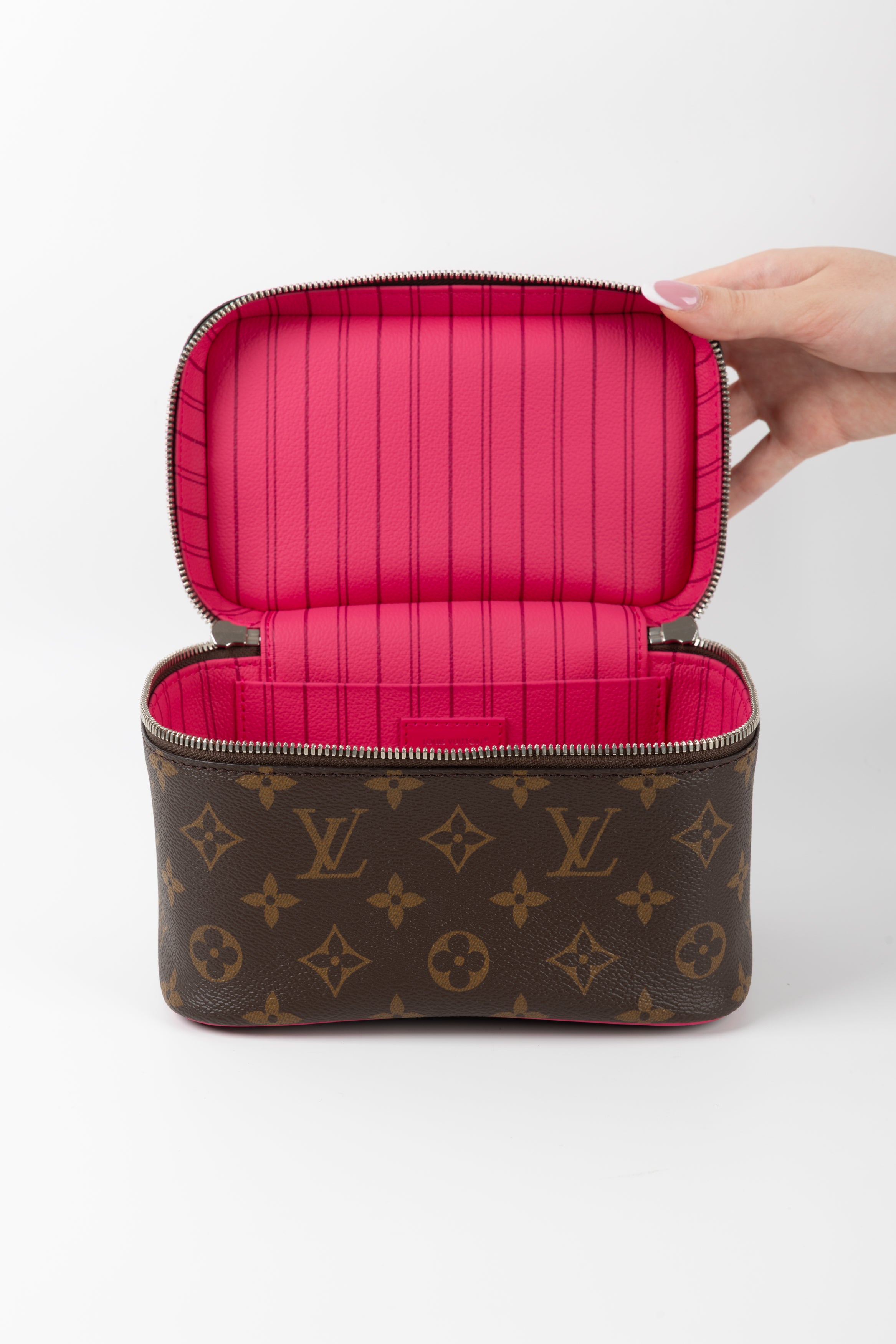 LOUIS VUITTON VANITY NICE FUCSIA MINI