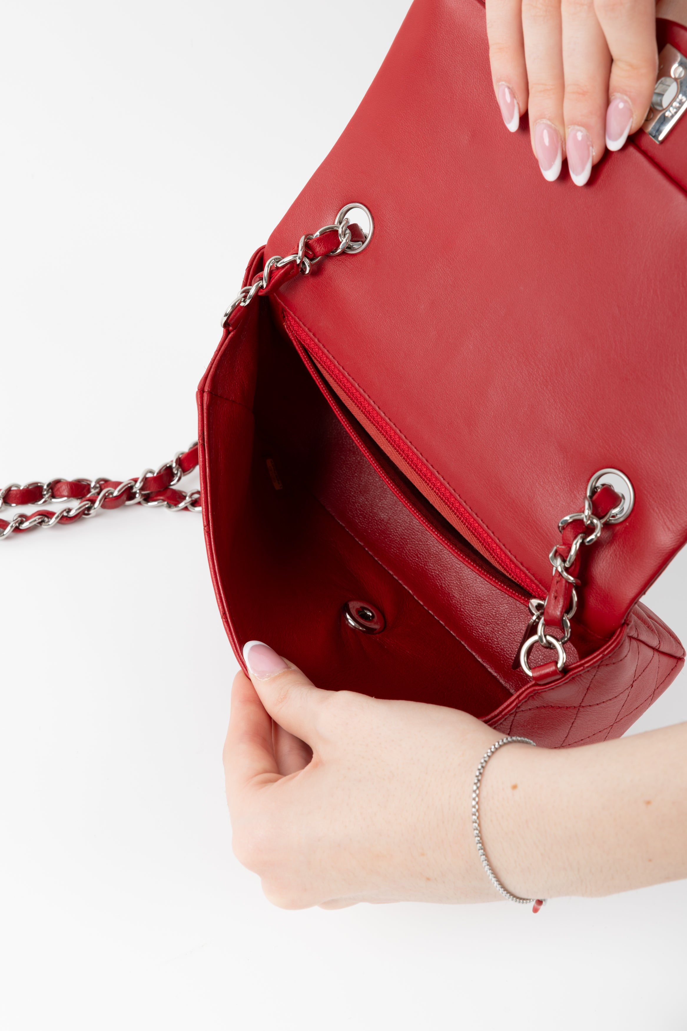 CHANEL RECTANGULAR ROSSA