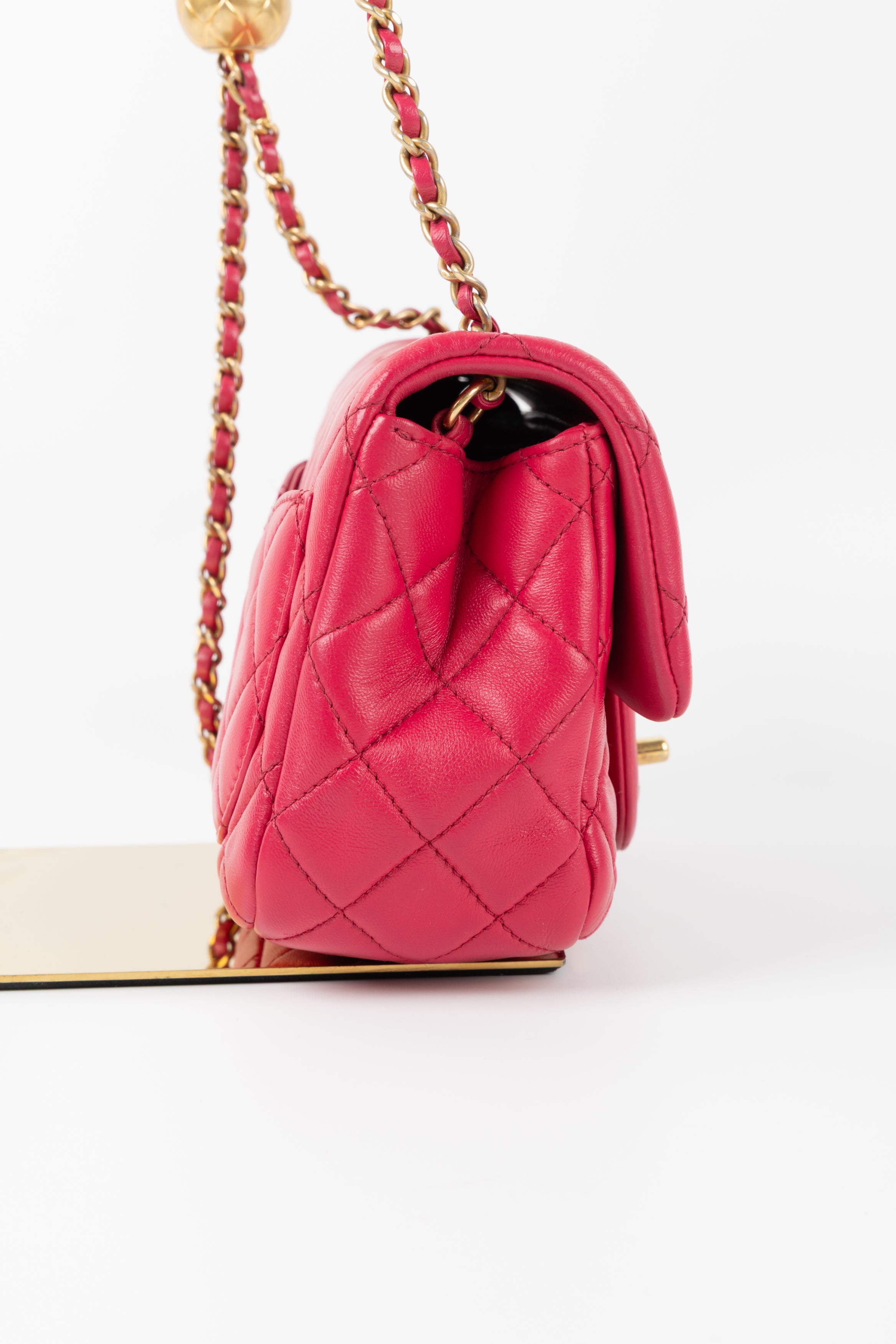 CHANEL MINI SQUARE MAGENTA SFERA