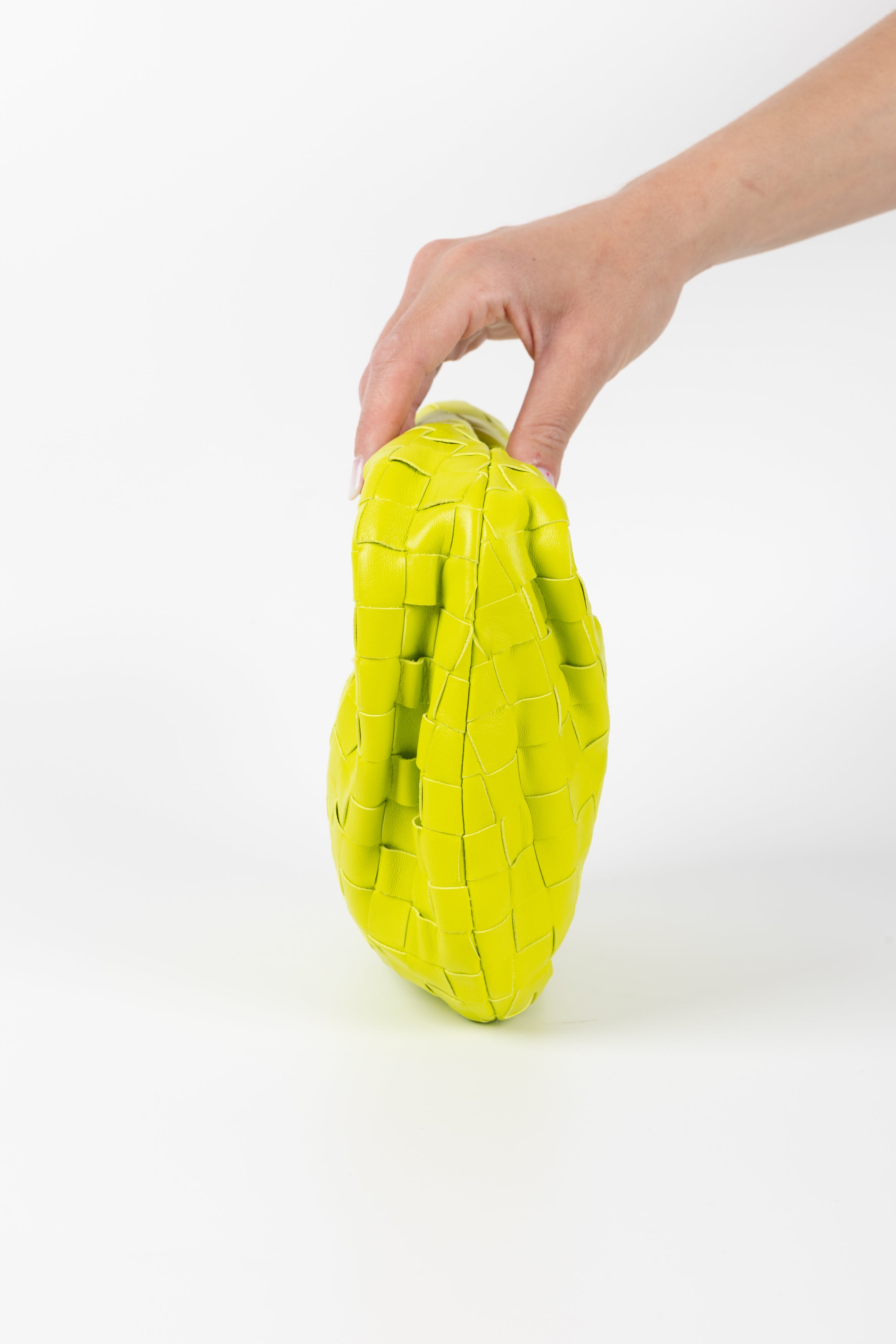 BOTTEGA VENETA MINI JODIE VERDE LIME