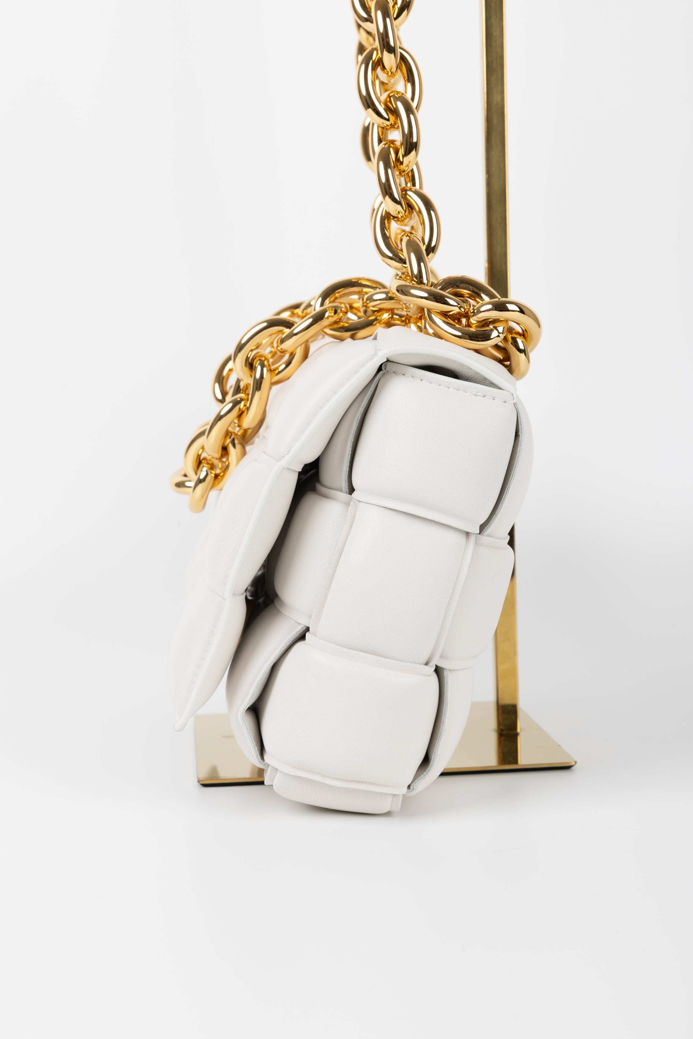 BOTTEGA VENETA PADDED BIANCA