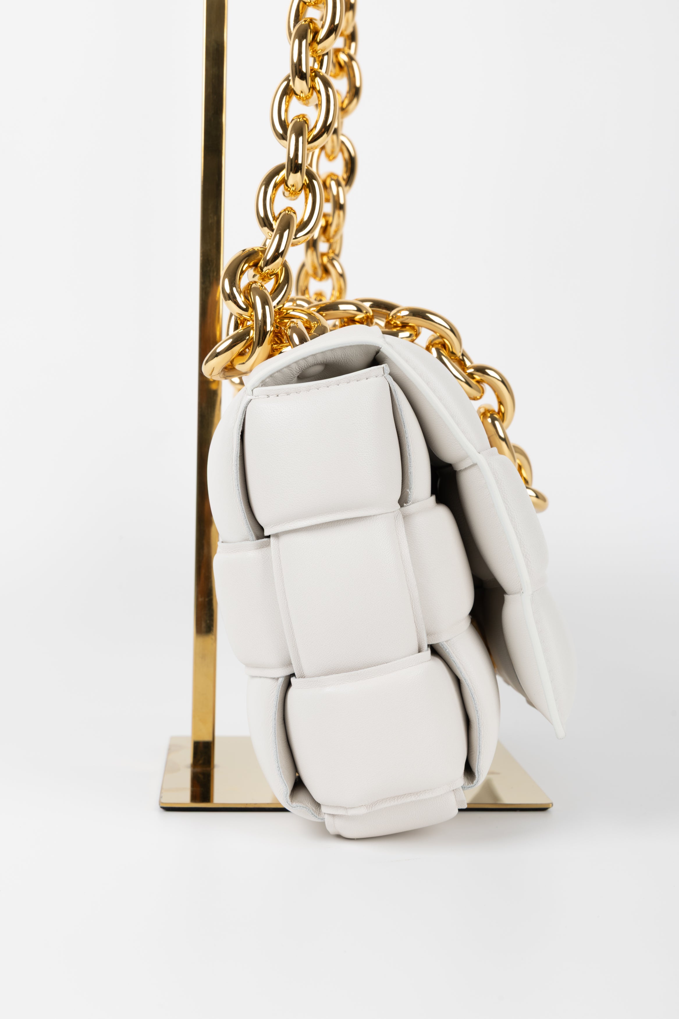 BOTTEGA VENETA PADDED BIANCA