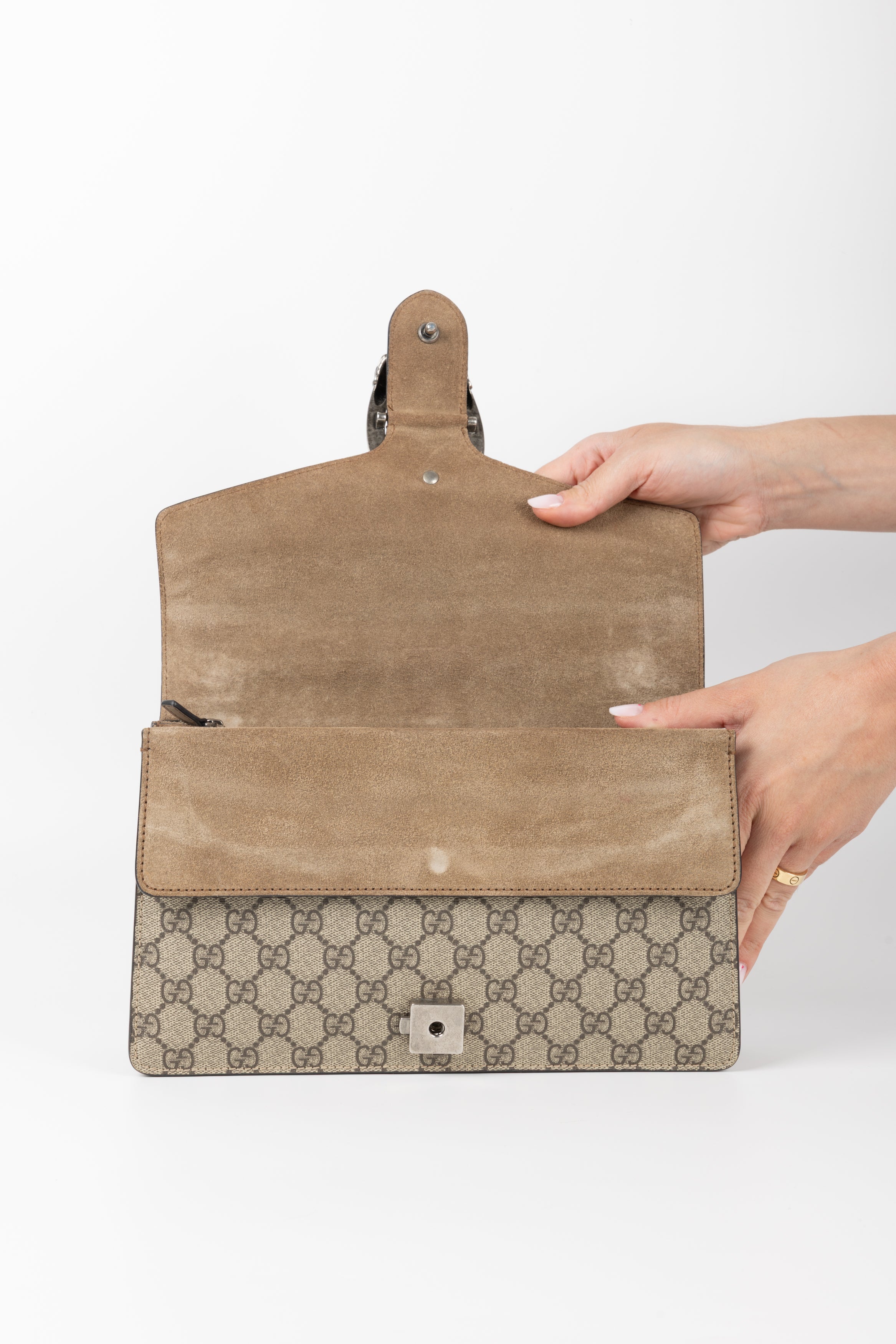 GUCCI DIONYSUS BEIGE IN TELA GG