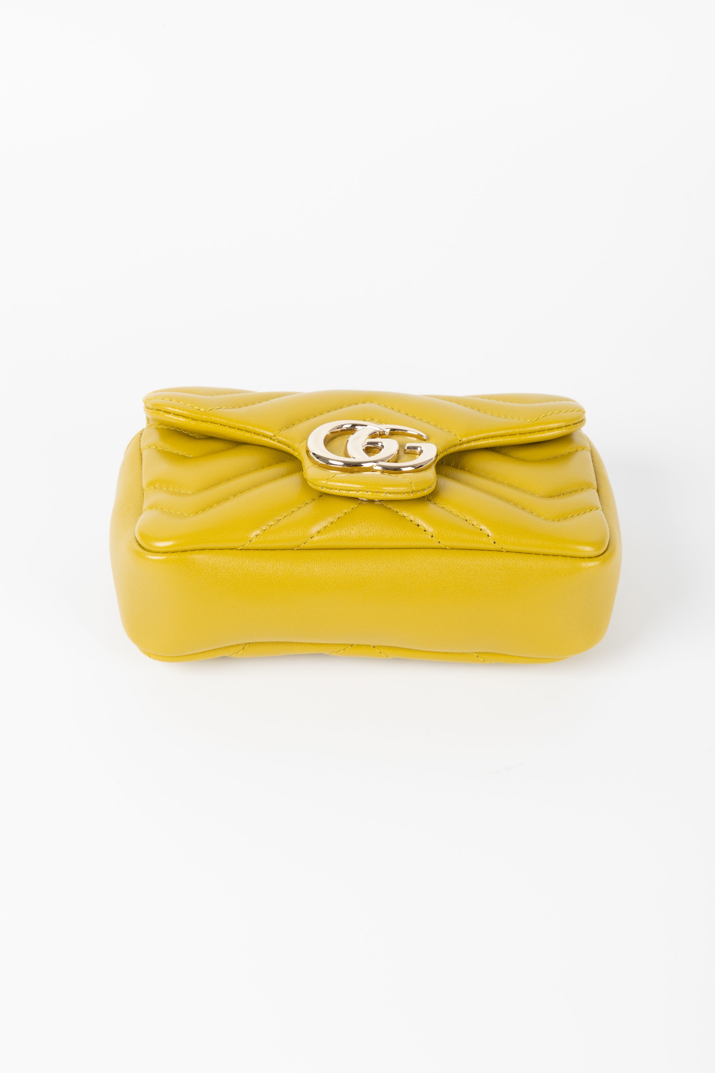 Gucci Super Mini Marmont VERDE PISTACCHIO