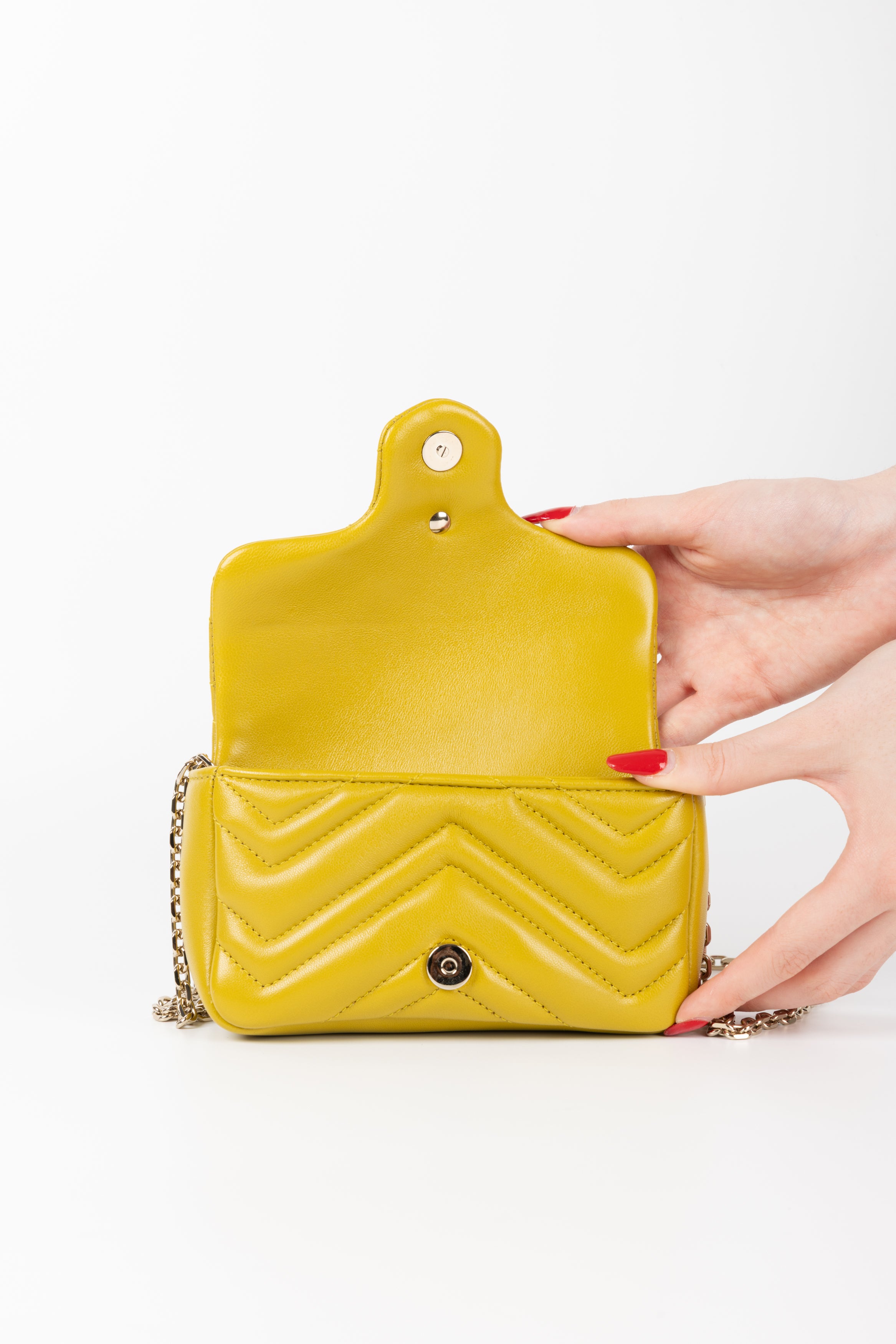 Gucci Super Mini Marmont VERDE PISTACCHIO
