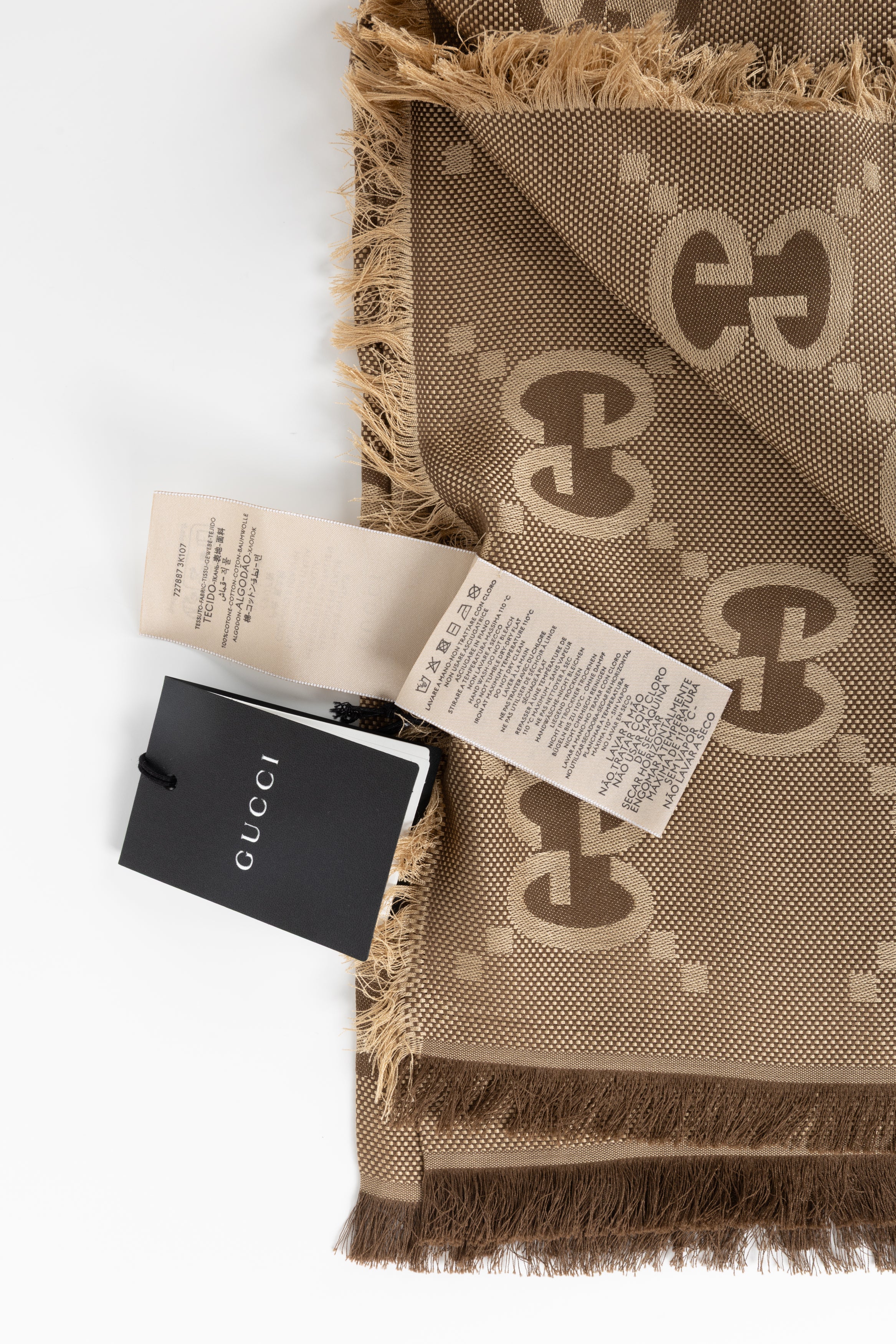 GUCCI STOLA  JAQUARD JUMBO GG 04