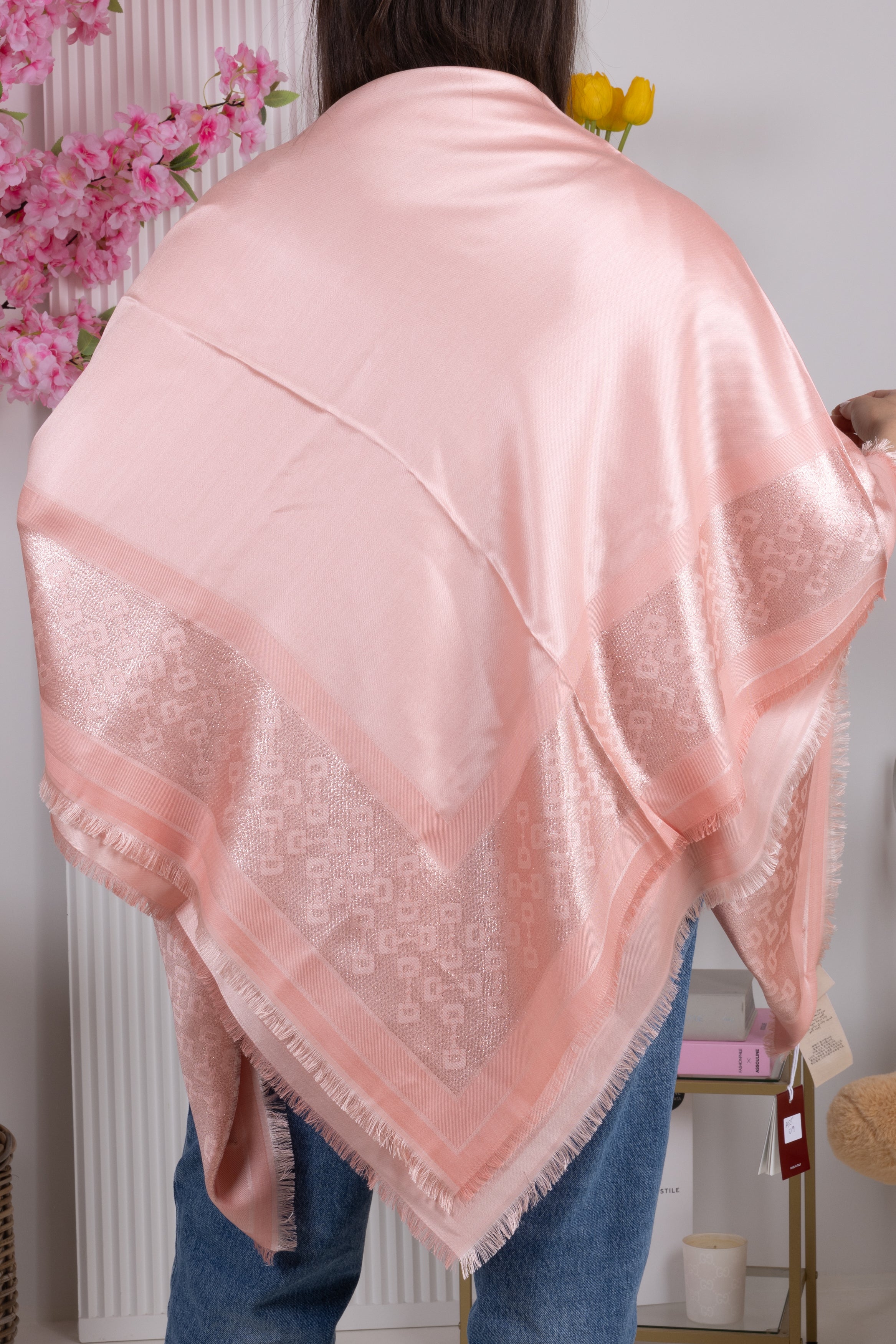 GUCCI STOLA MORSETTO ROSA LUX 09