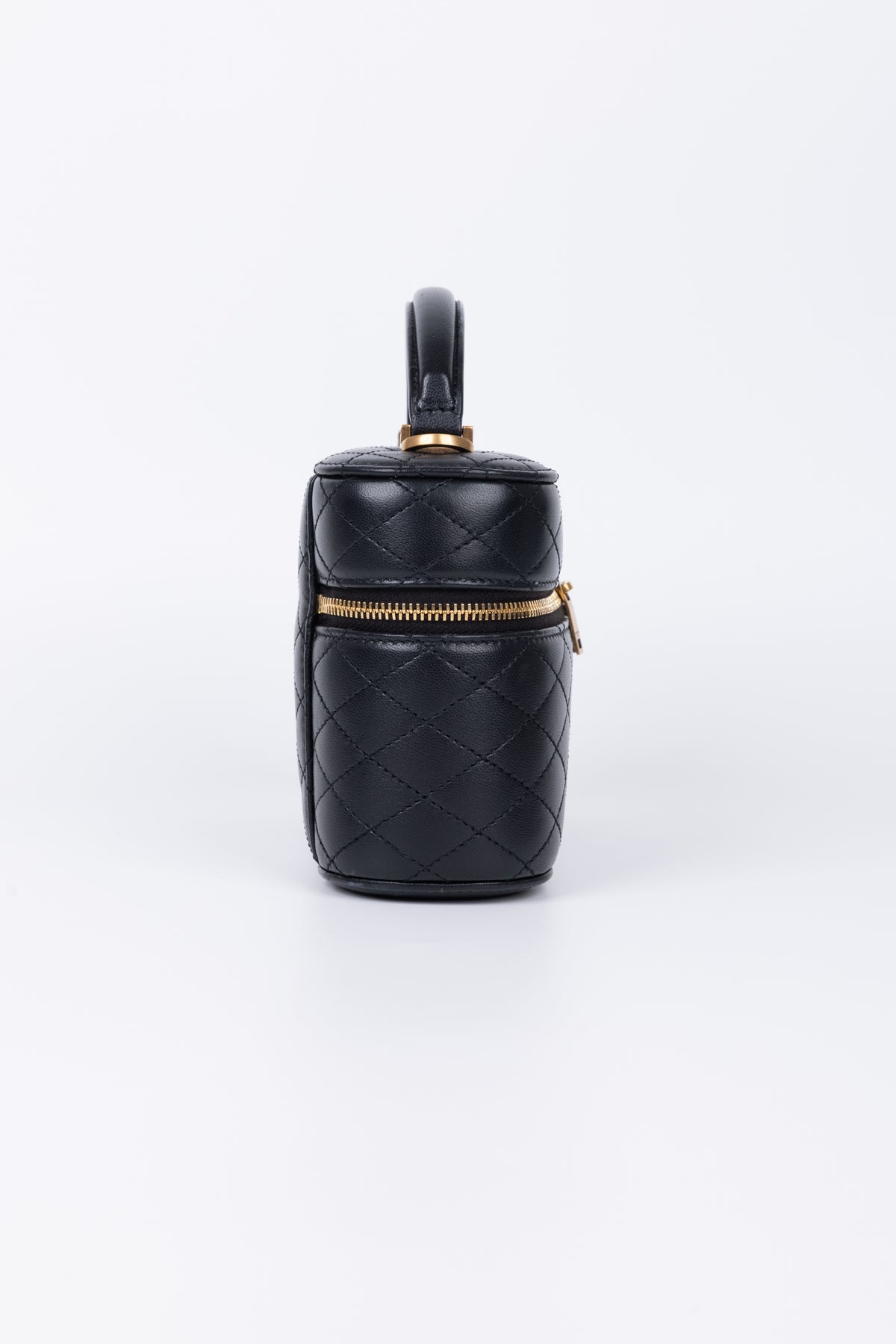 SAINT LAURENT VANITY BAGY NERO MEDIO
