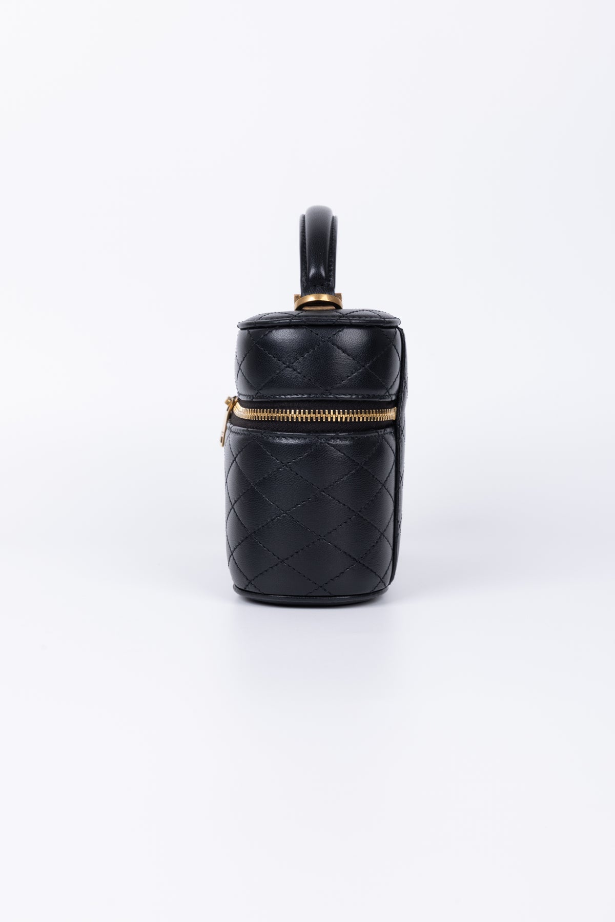 SAINT LAURENT VANITY BAGY NERO MEDIO