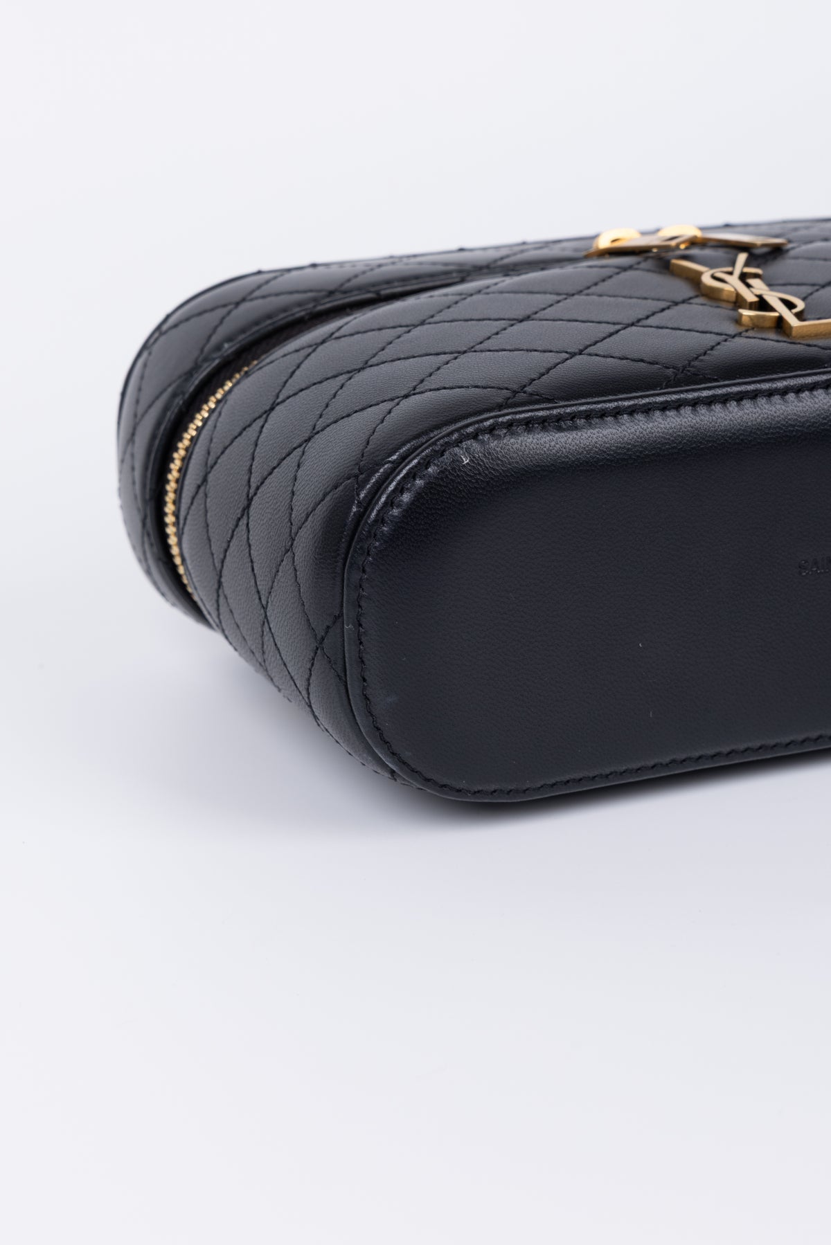 SAINT LAURENT VANITY BAGY NERO MEDIO