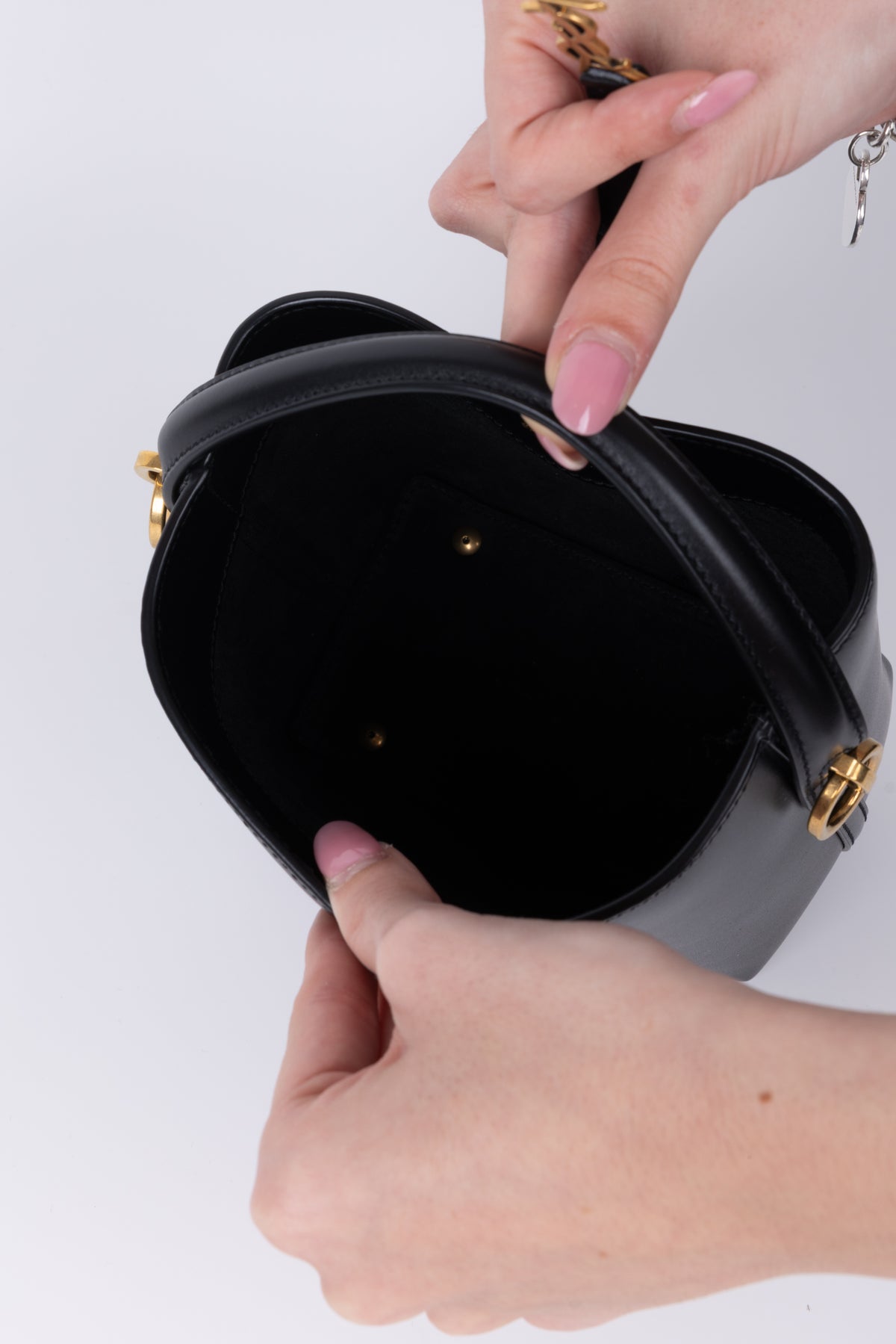 SAINT LAURENT LE 37 MINI NERO
