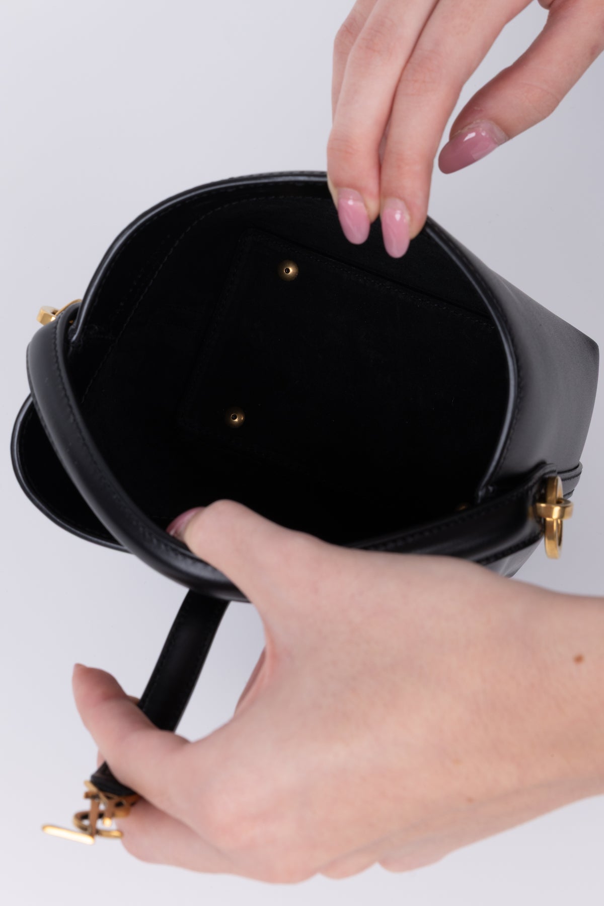 SAINT LAURENT LE 37 MINI NERO
