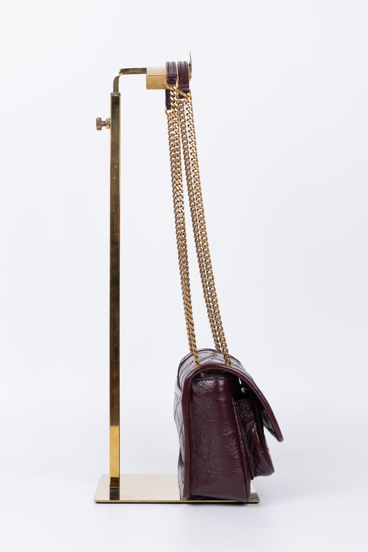 SAINT LAURENT NIKI BORDEAUX