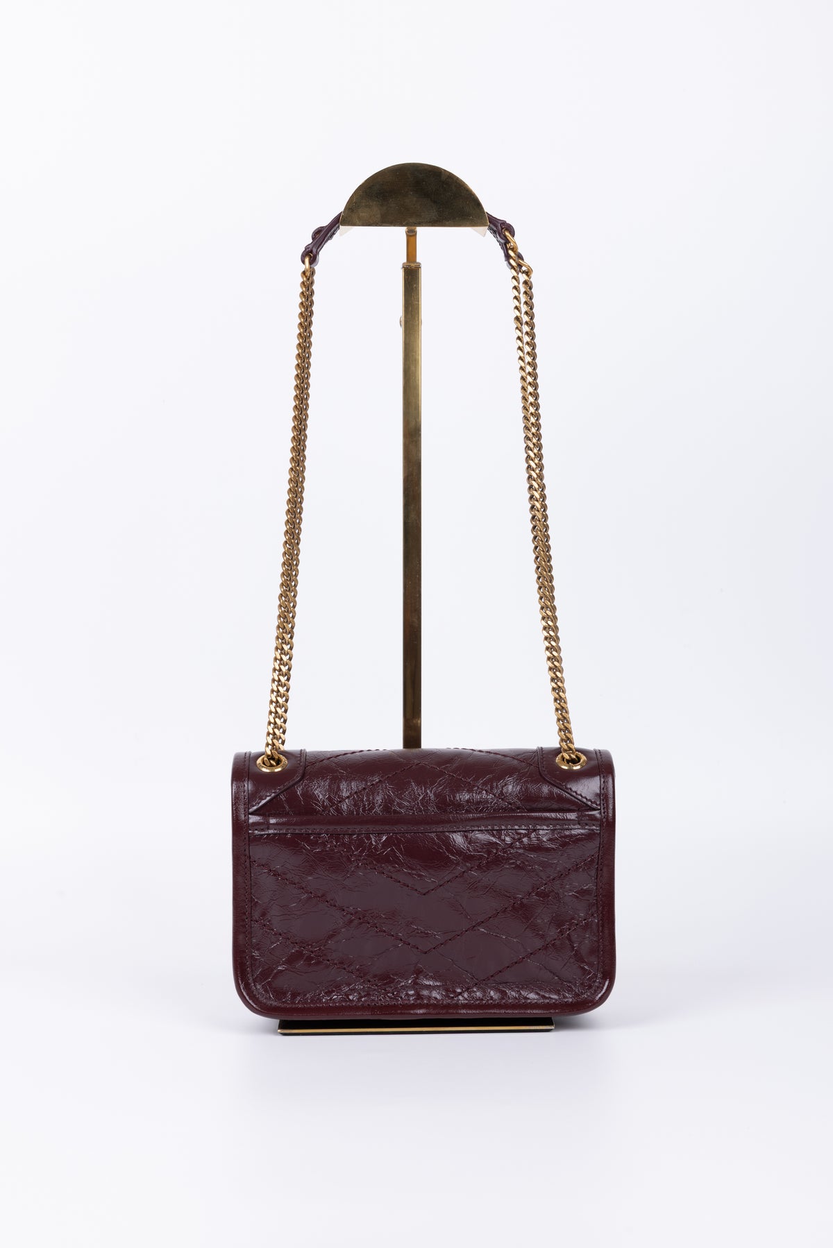 SAINT LAURENT NIKI BORDEAUX