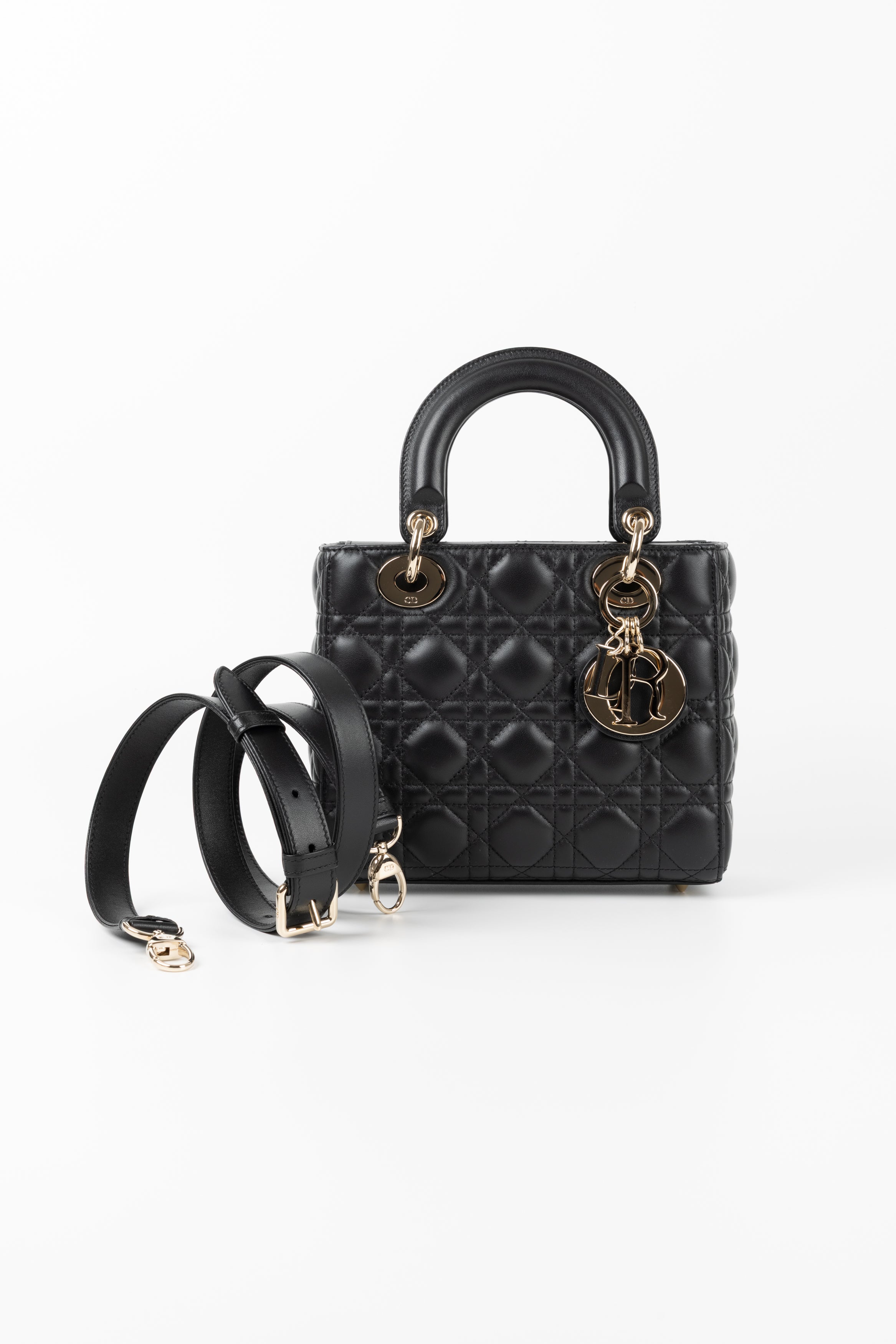 LADY DIOR SMALL NERA