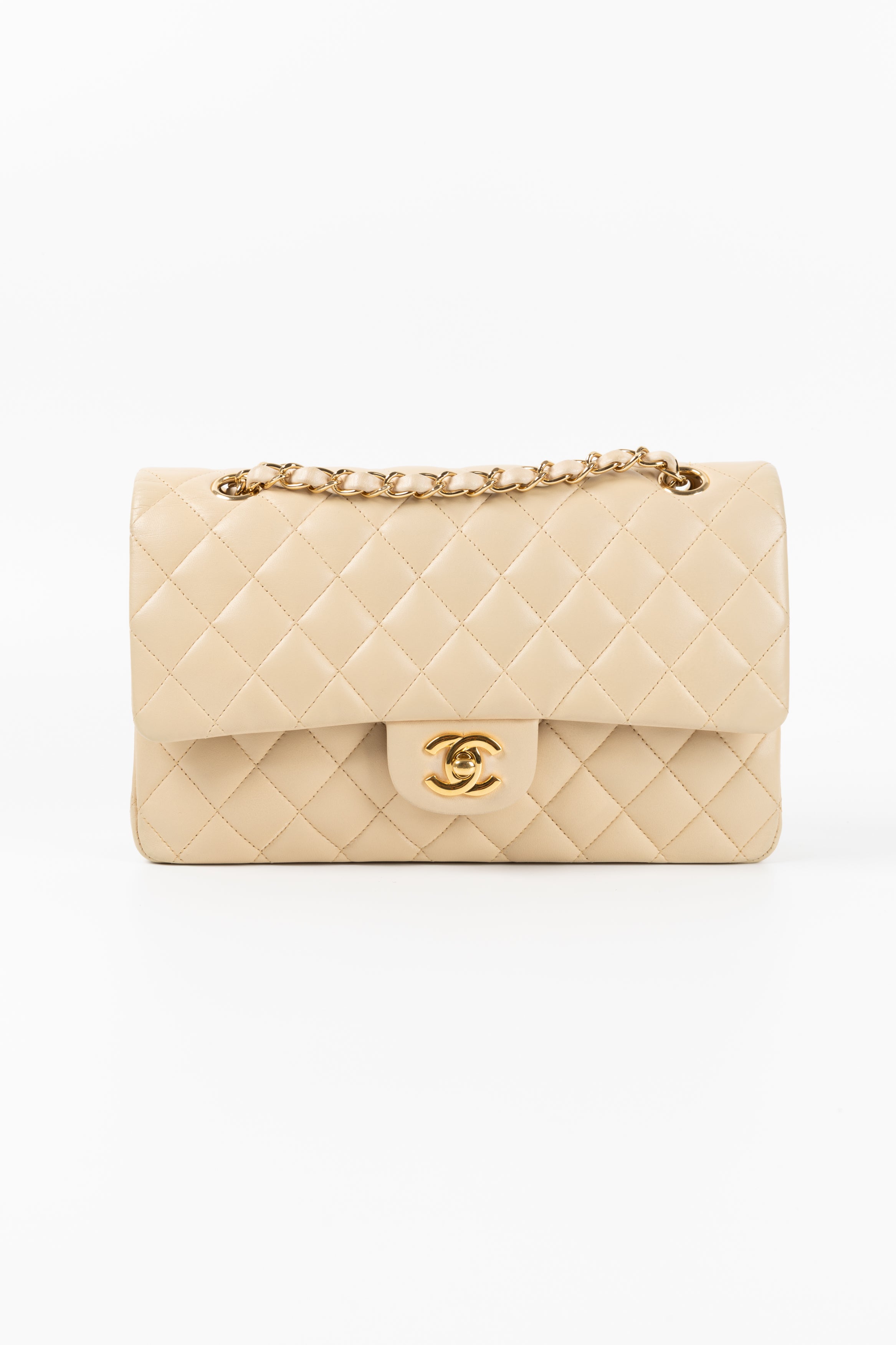 CHANEL 11.12 BEIGE/ORO