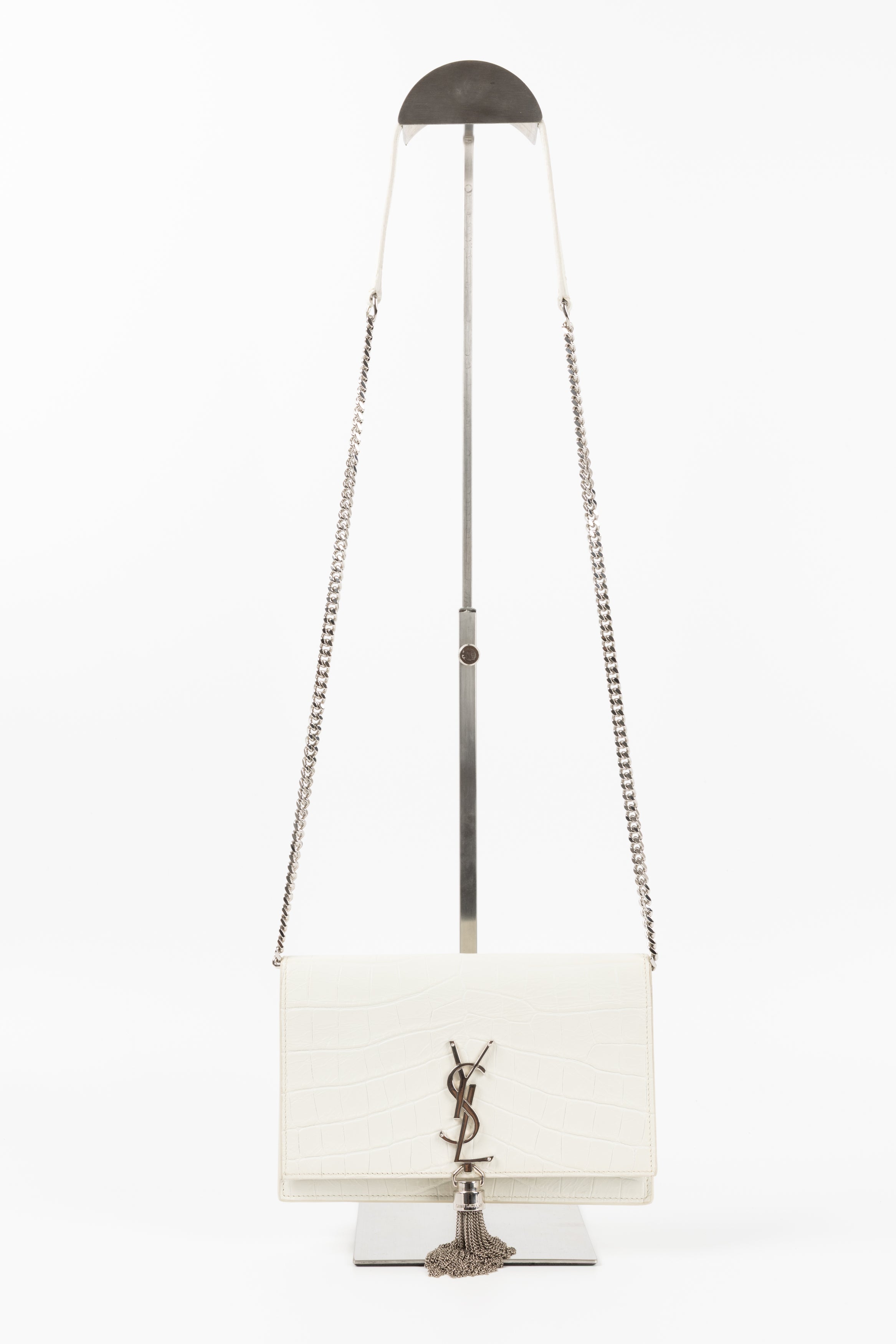 SAINT LAURENT KATE BIANCA COCCO SMALL