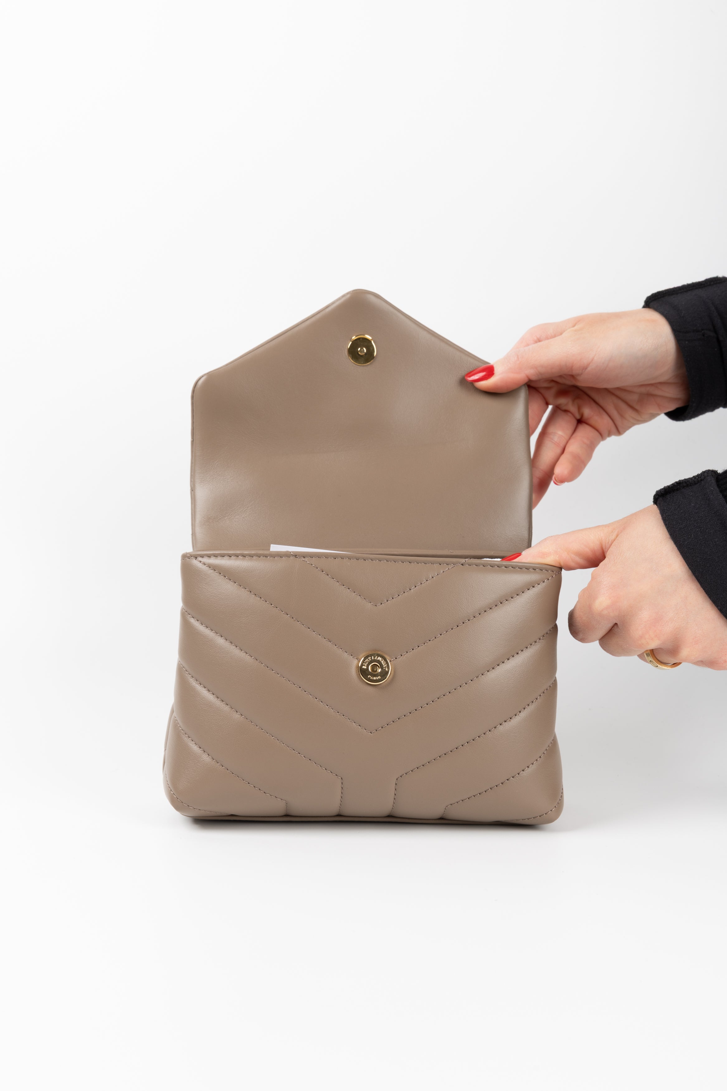 SAINT LAURENT LOU LOU TOY TORTORA