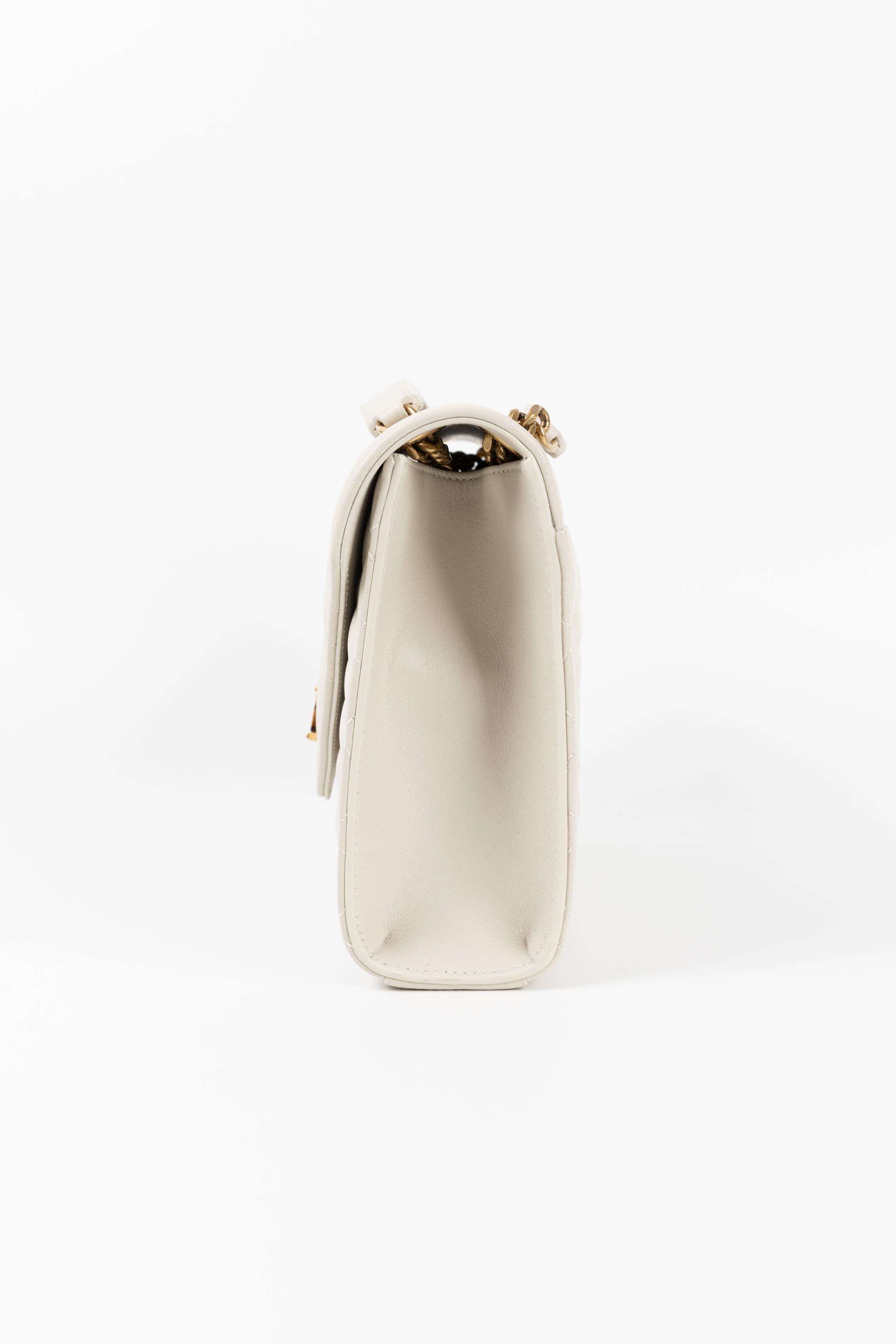 SAINT LAURENT ENVELOPE BIANCA MEDIUM