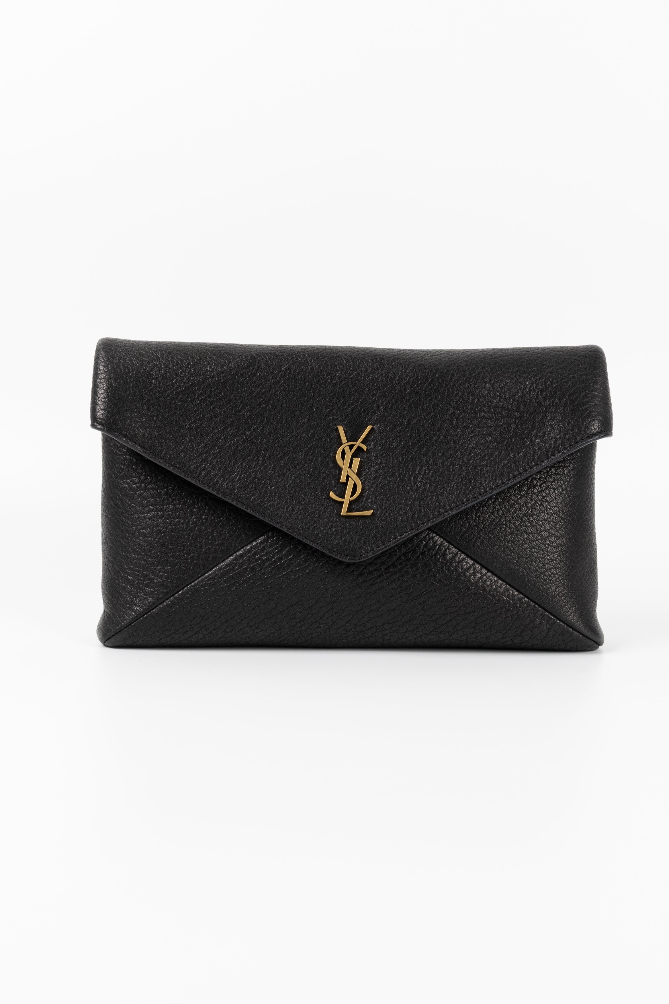 SAINT LAURENT ENEVELOPE POUCH NERA