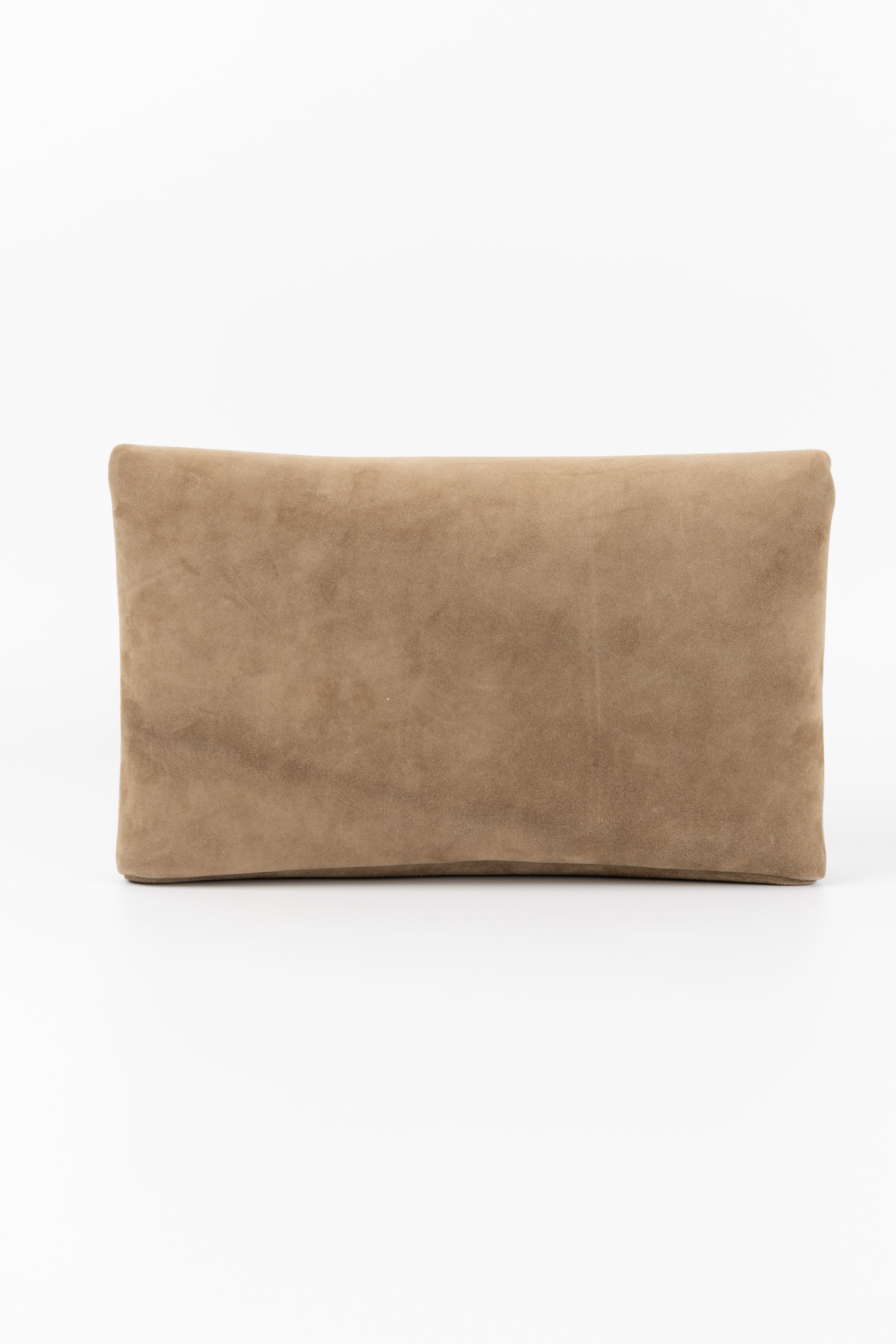 SAINT LAURENT ENEVELOPE POUCH IN SUEDE FANGO