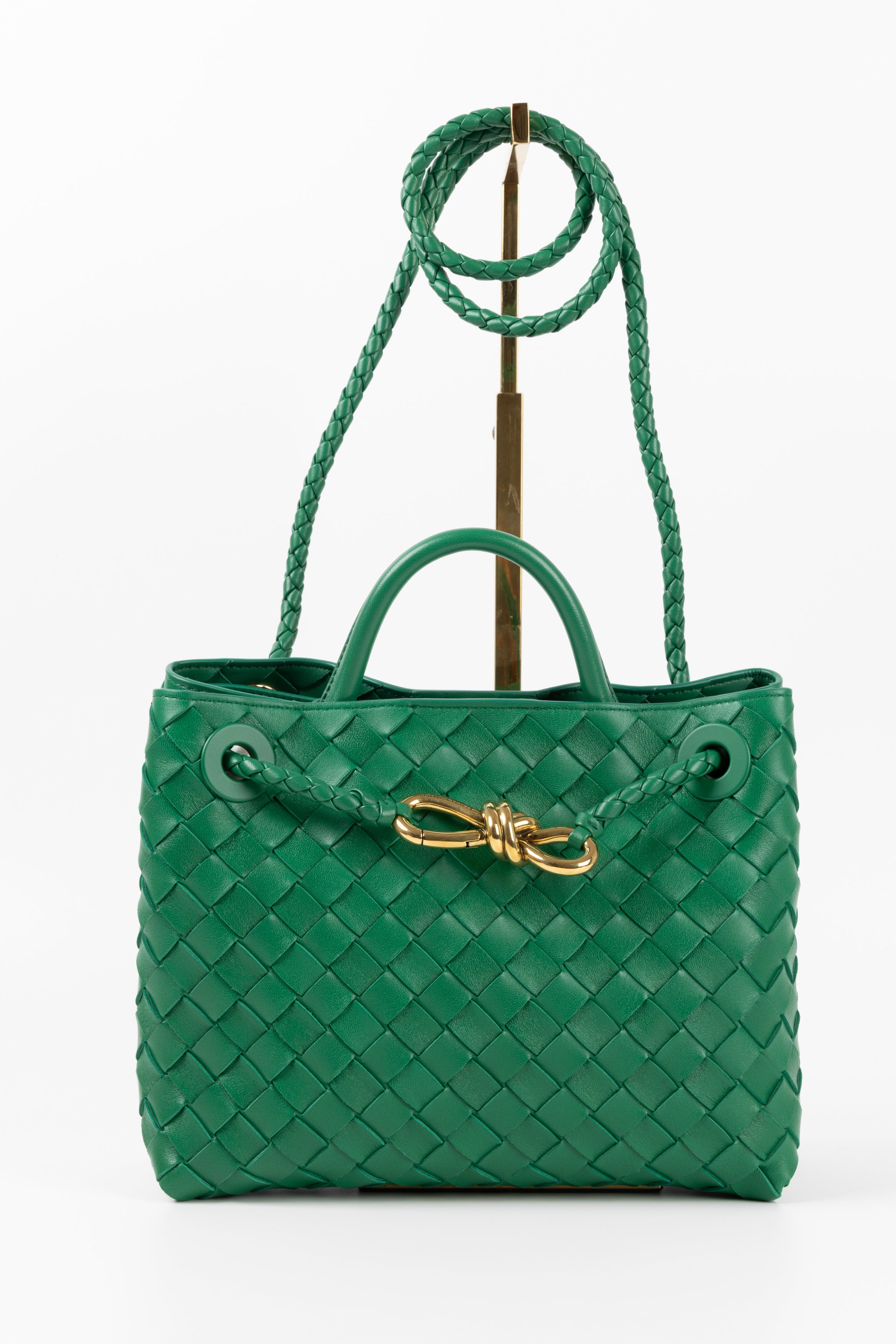 BOTTEGA VENETA ANDIAMO VERDE SMALL