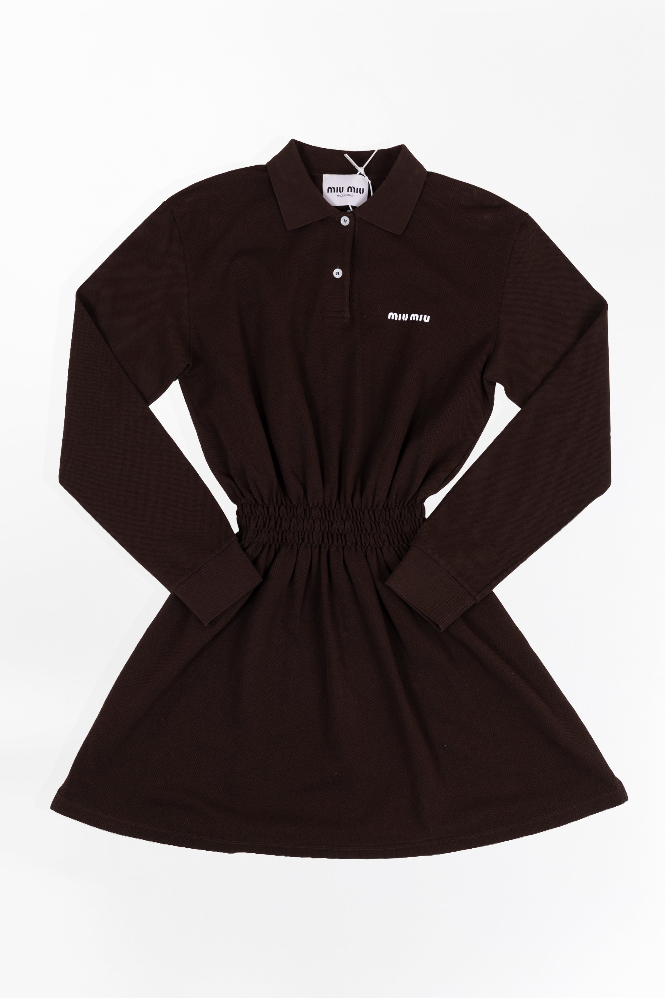 MIU MIU VESTITO MARRONE