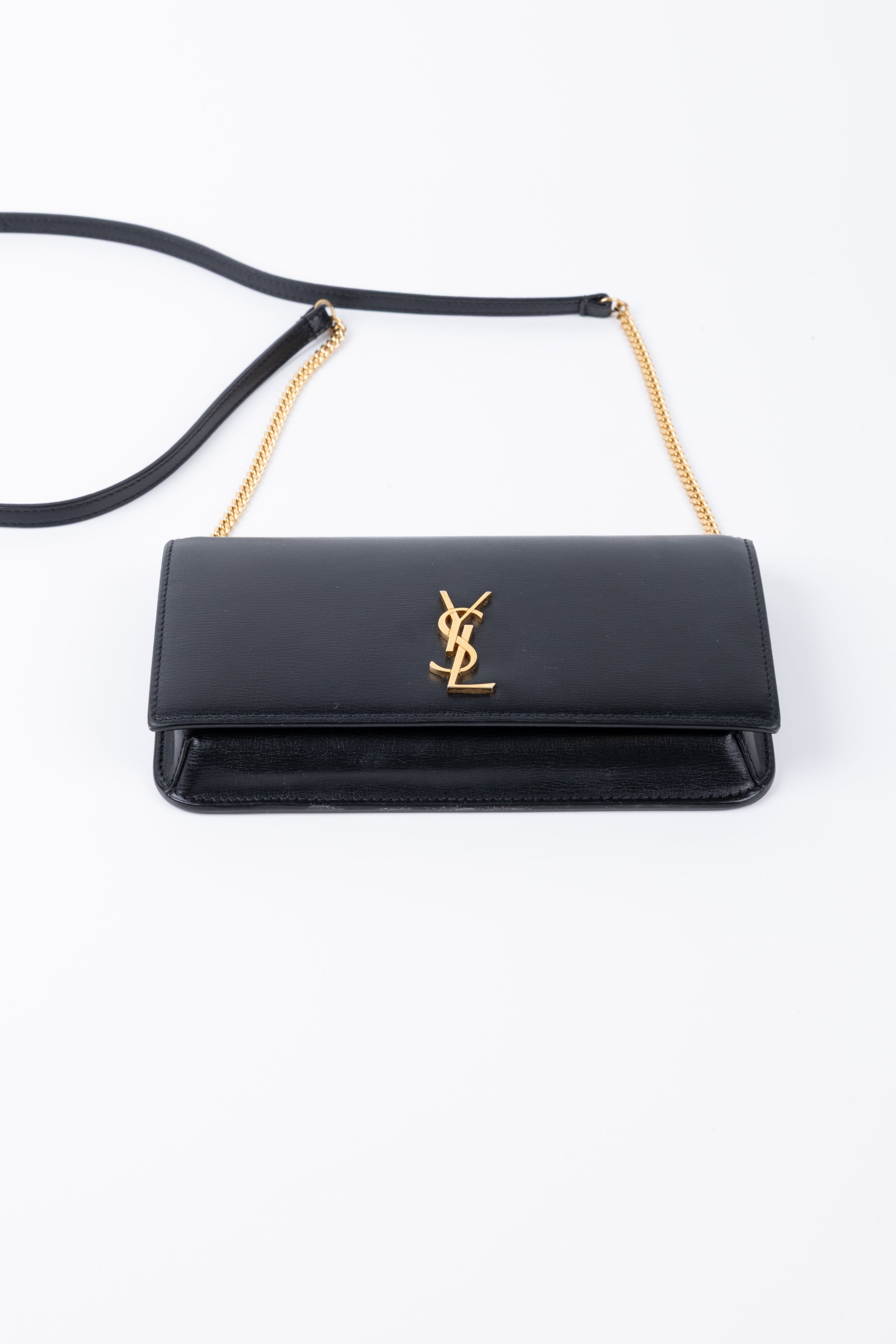 SAINT LAURENT POCHETTE CASSANDRE PORTA CELLULARE