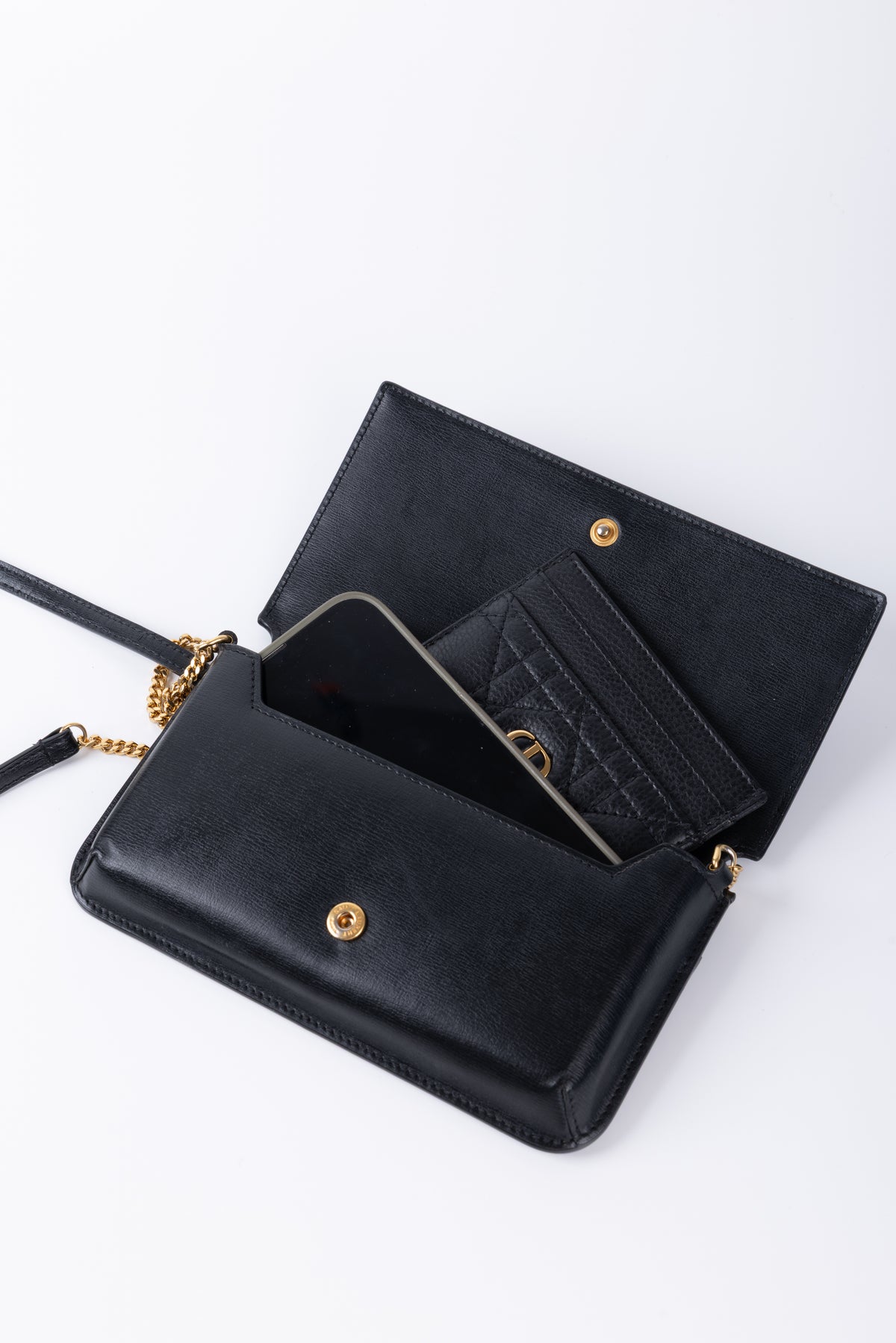 SAINT LAURENT POCHETTE CASSANDRE PORTA CELLULARE