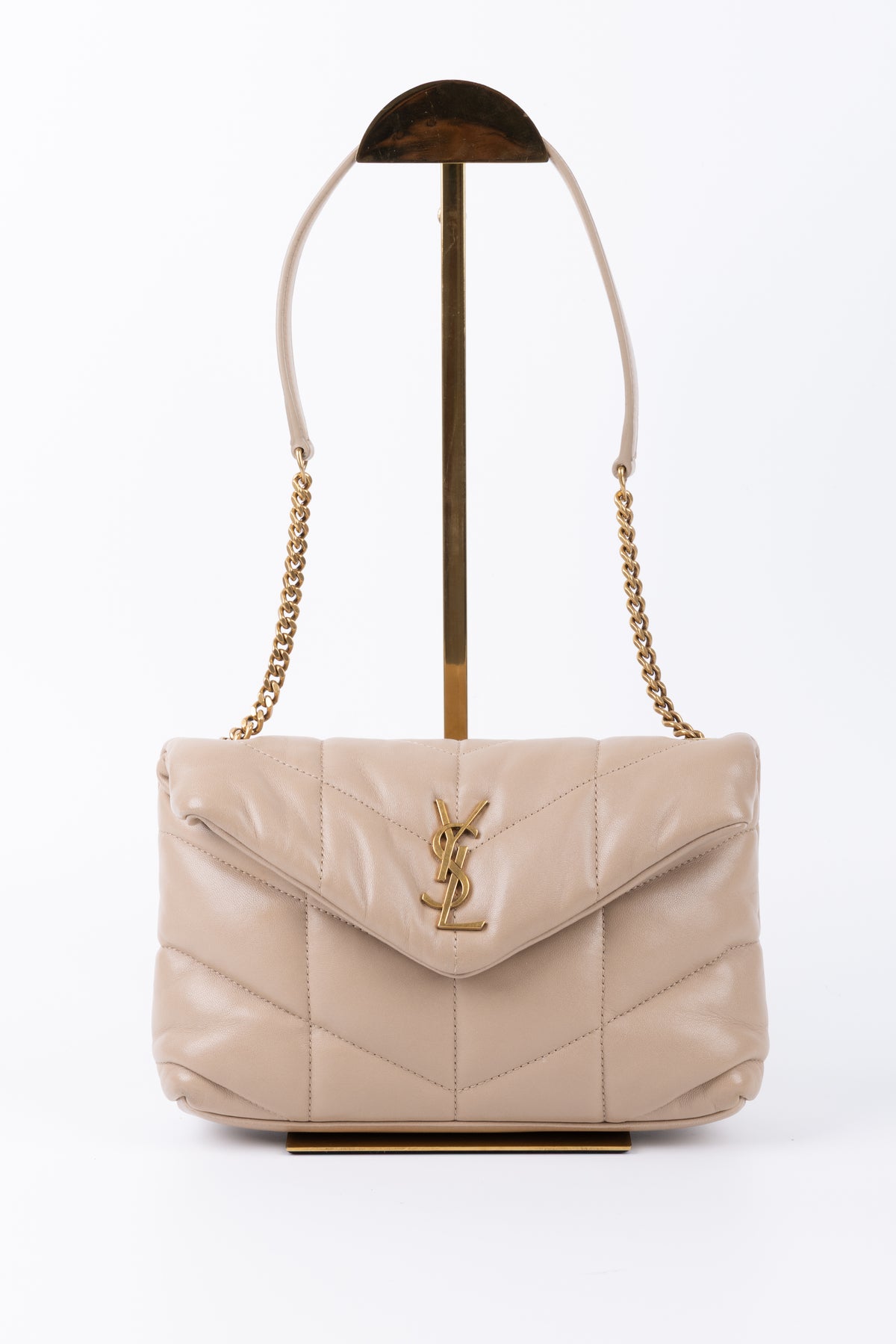 SAINT LAURENT LOU LOU SOFT BEIGE